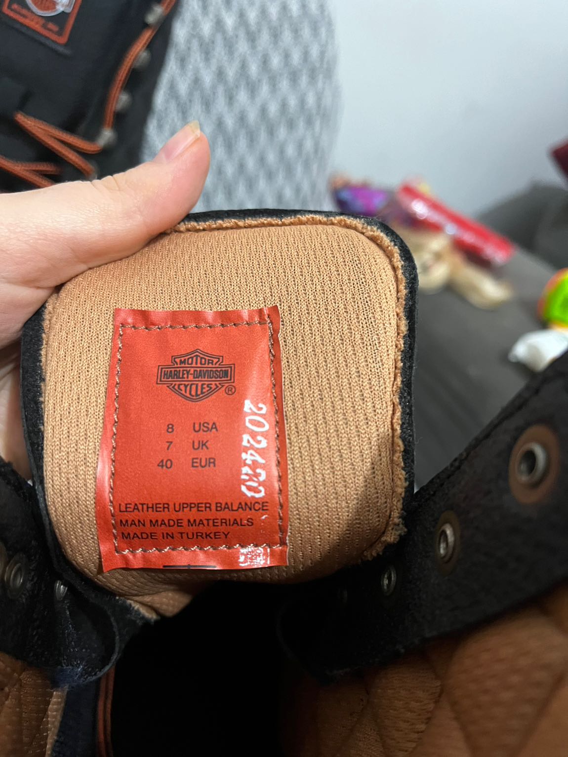 Harley davidson kadın botu — görsel 5/6