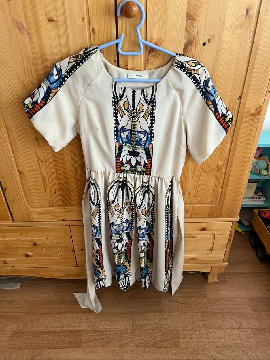Prada ipek elbise — görsel 3/8