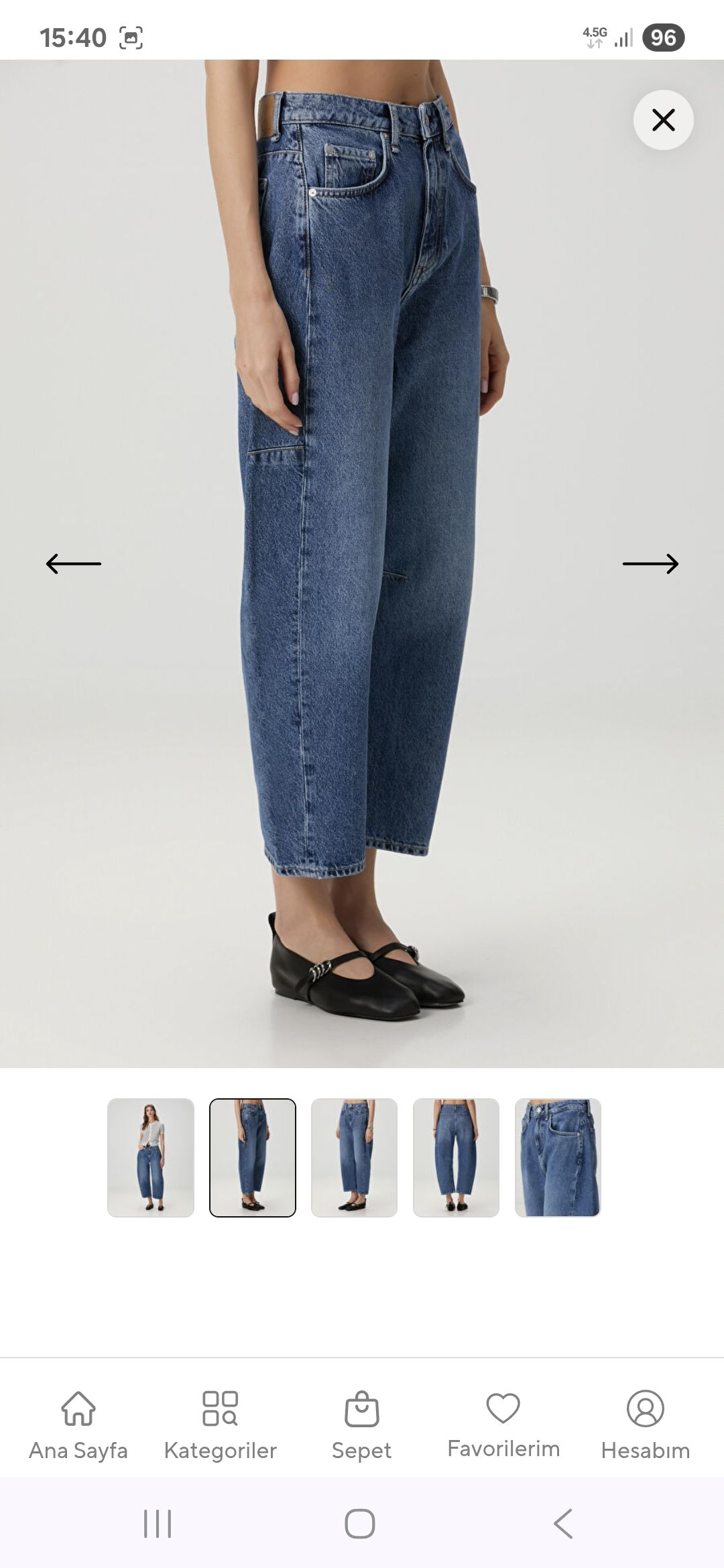 RAG&BONE BUZ MAVİ JEAN — görsel 4/20