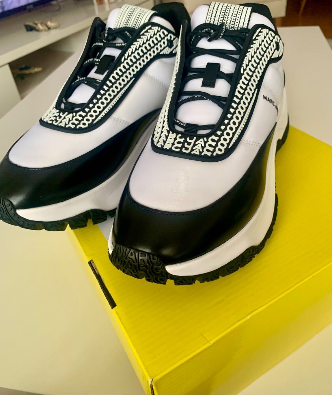 Marc Jacobs Siyah Beyaz Sneaker — görsel 3/8