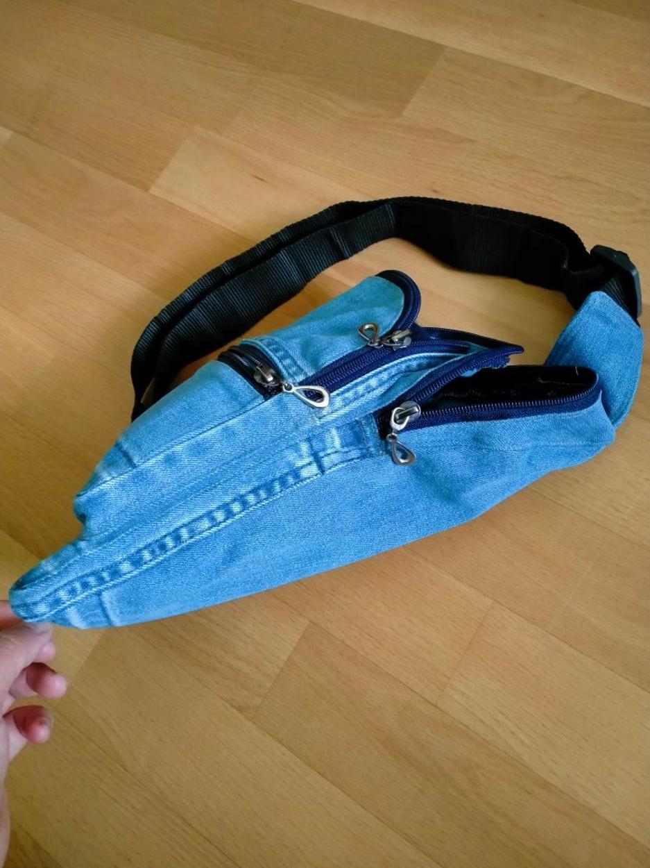 Jean Eskitme Erkek Çanta — görsel 5/5