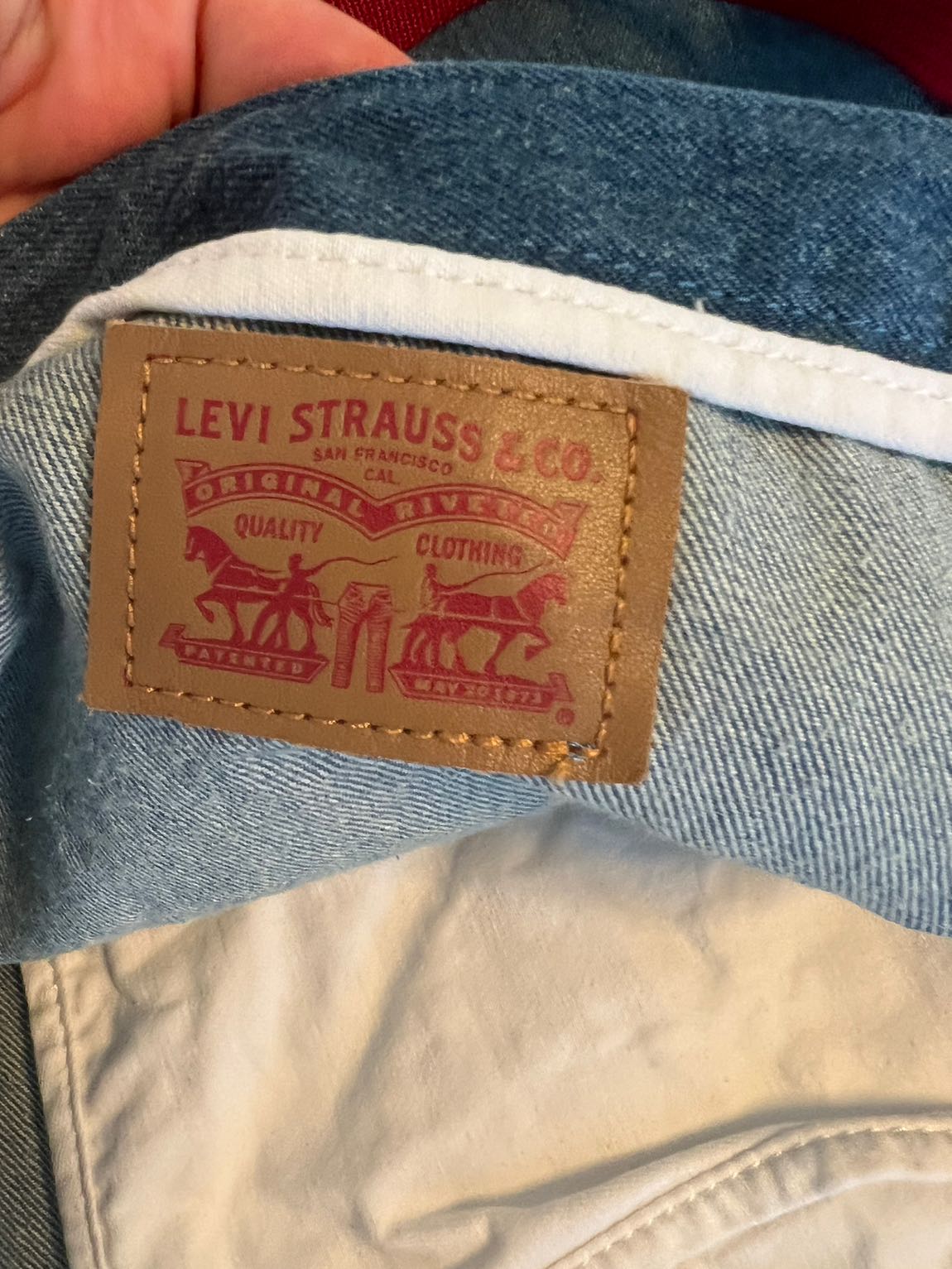 Levis jean çanta — görsel 8/8