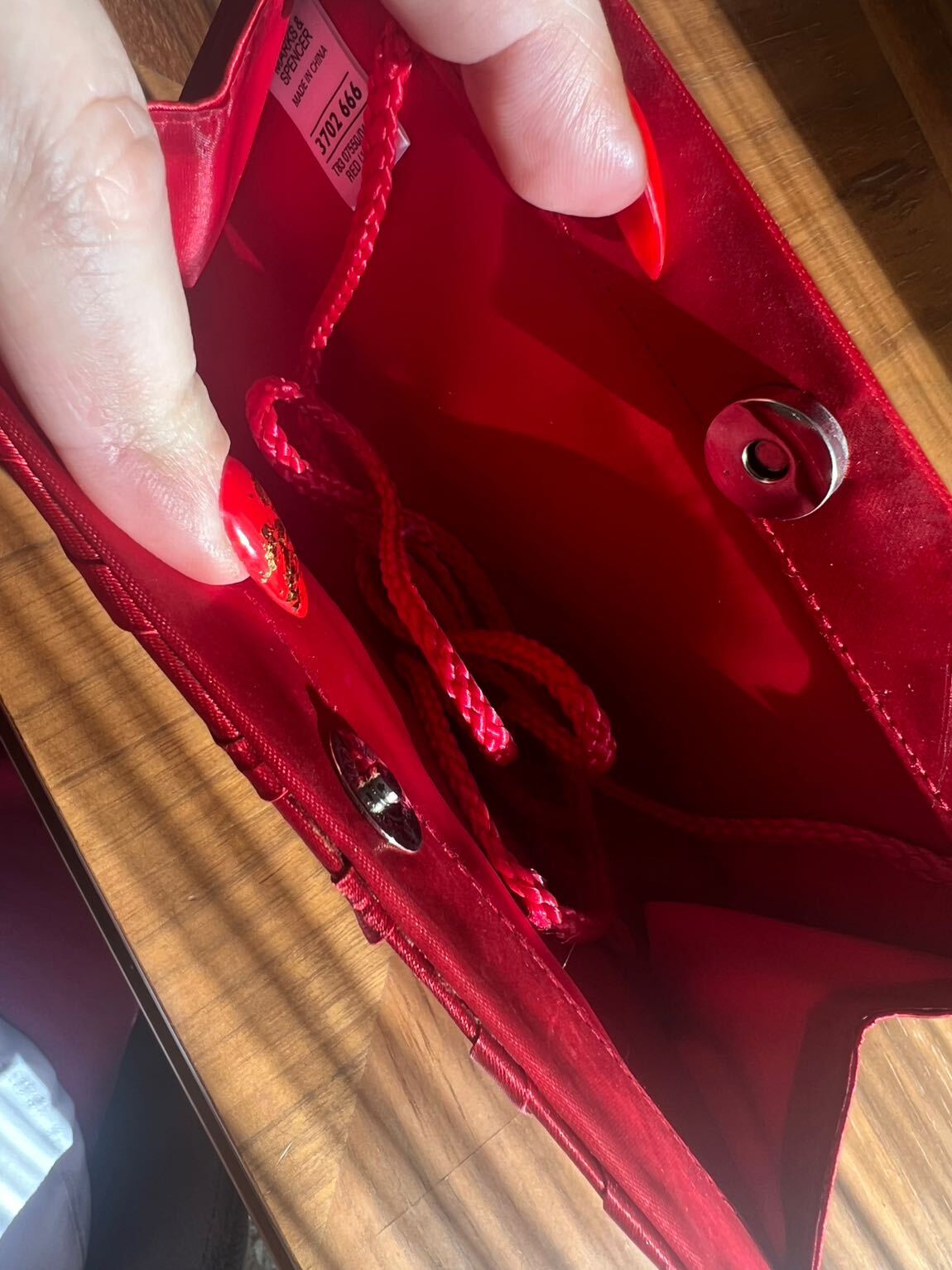 Marks&Spencer saten el çantası — görsel 3/8