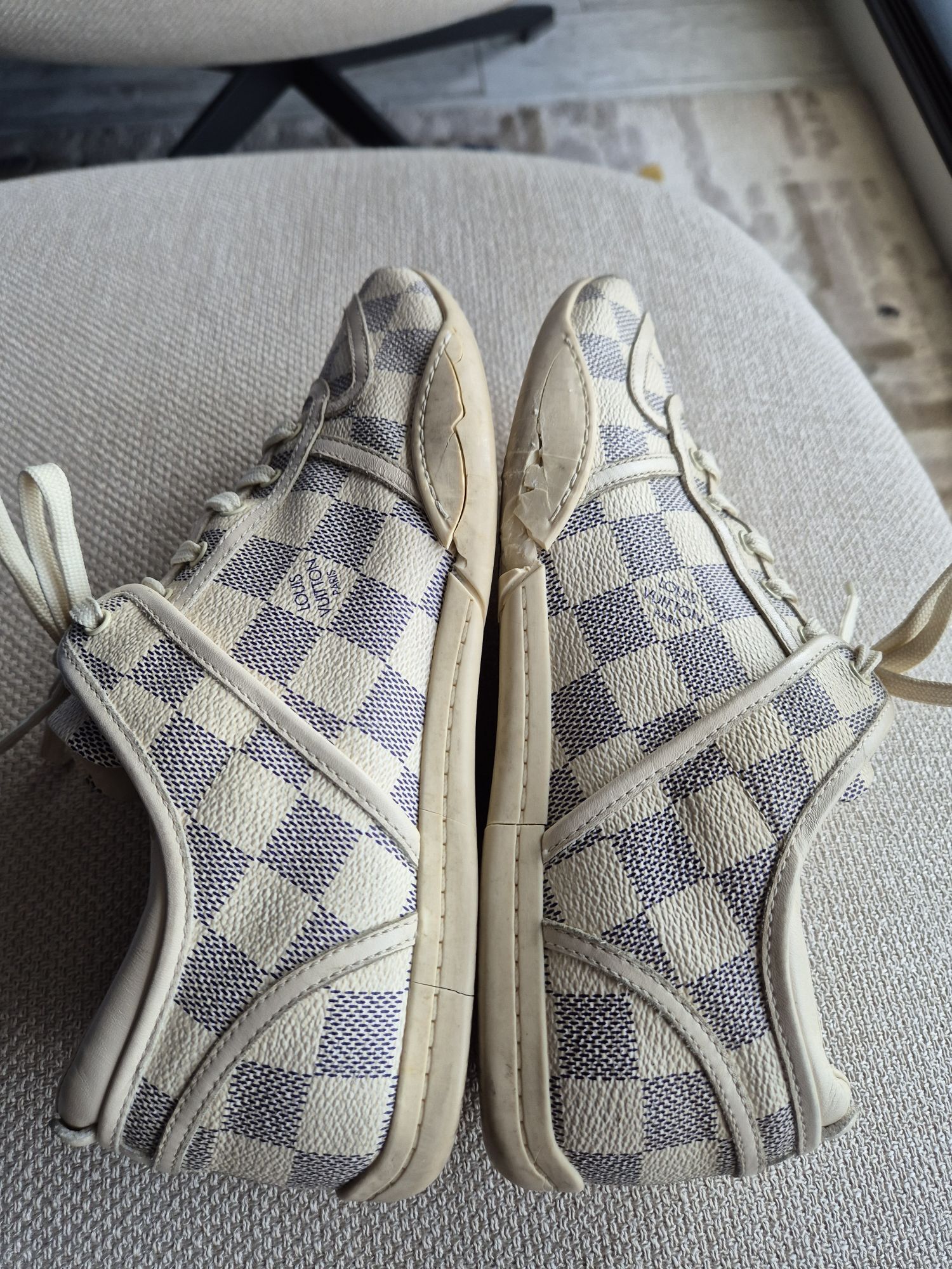 LV damier sneakers — görsel 7/8