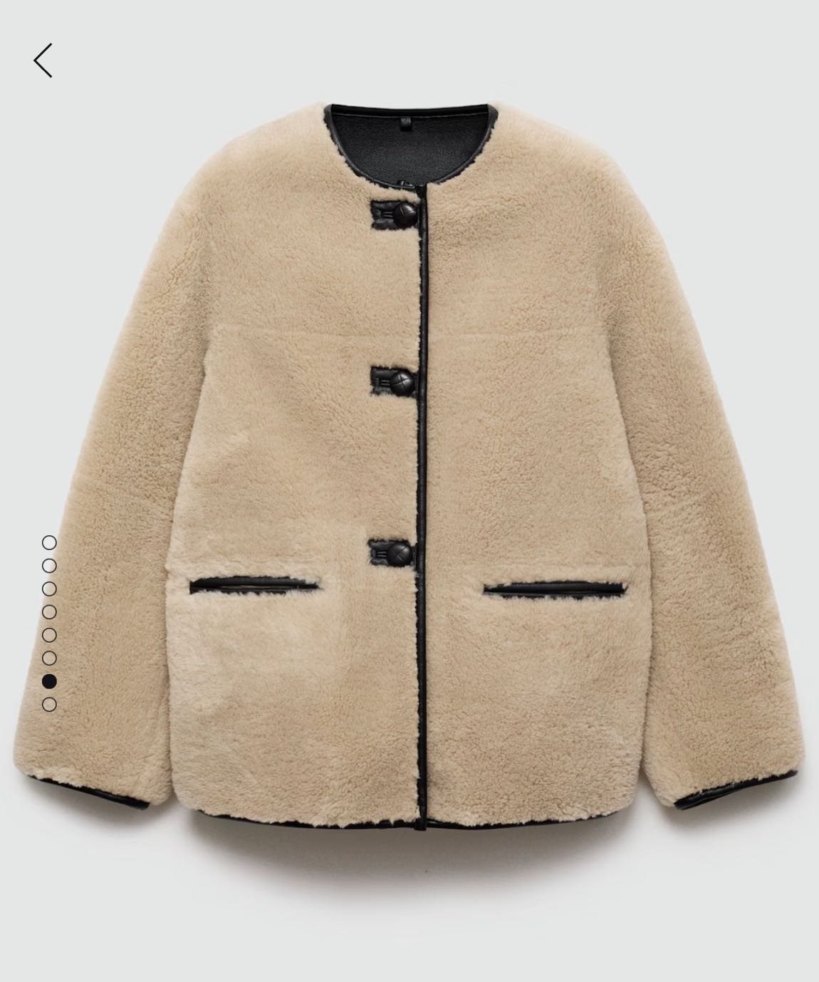 Mango Model Peluş Mont — görsel 2/6