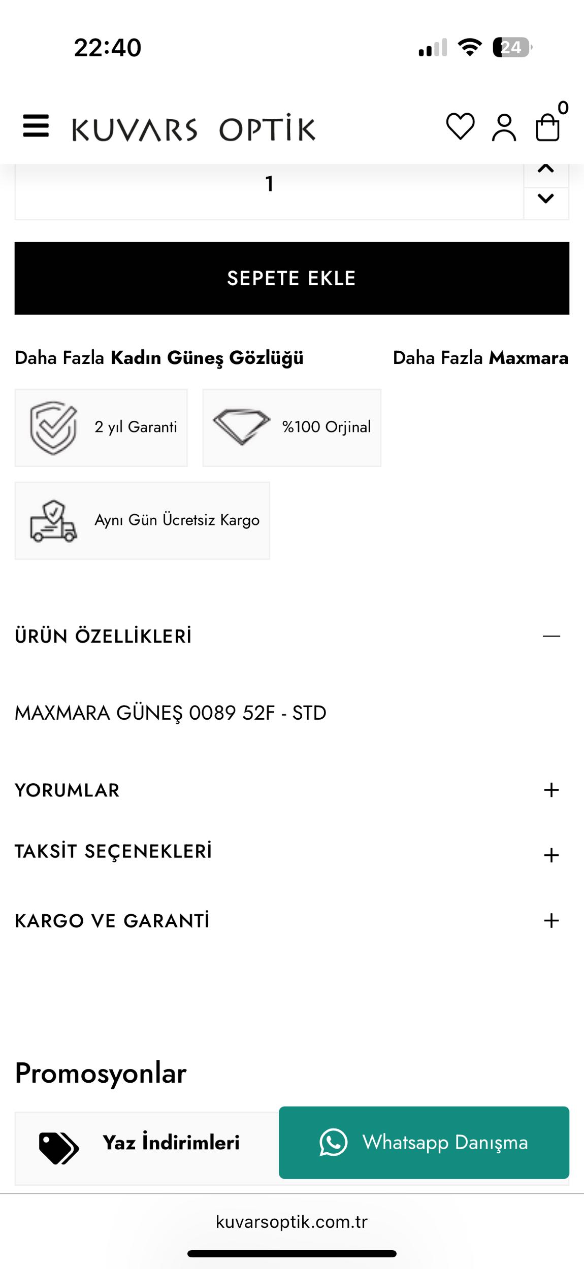 Max Mara leopar güneş gözlüğü — görsel 7/7