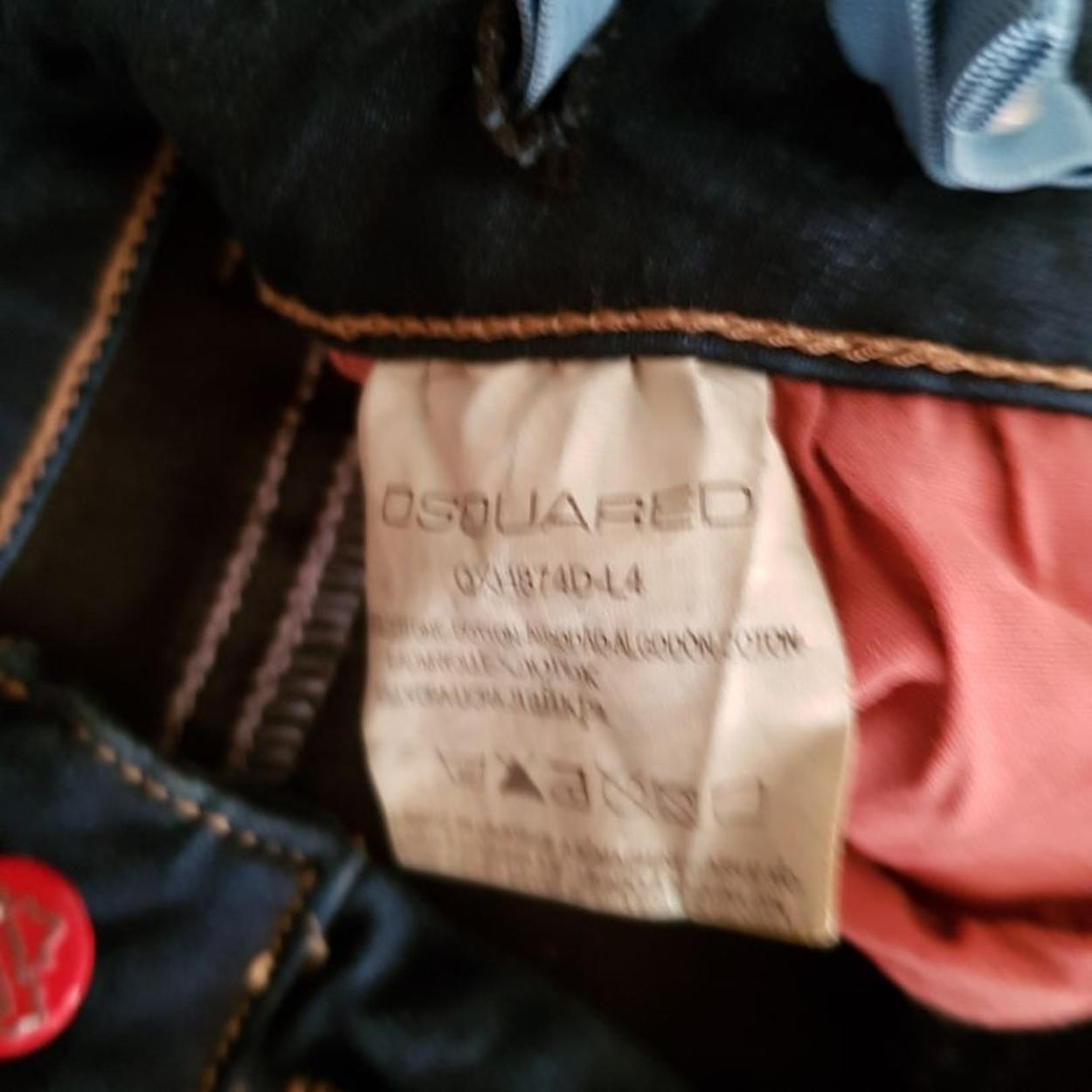 Lacivert 12-13 yaş/158 Dsquared2 jean — görsel 4/4