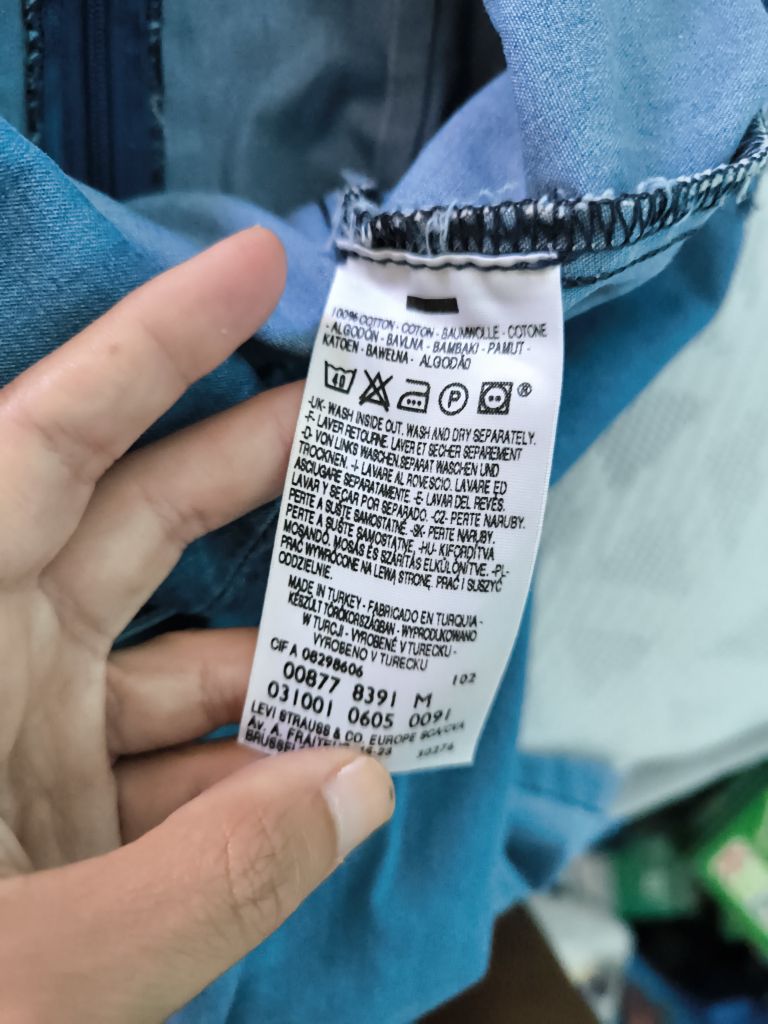 levis orjinal kot elbise — görsel 5/5