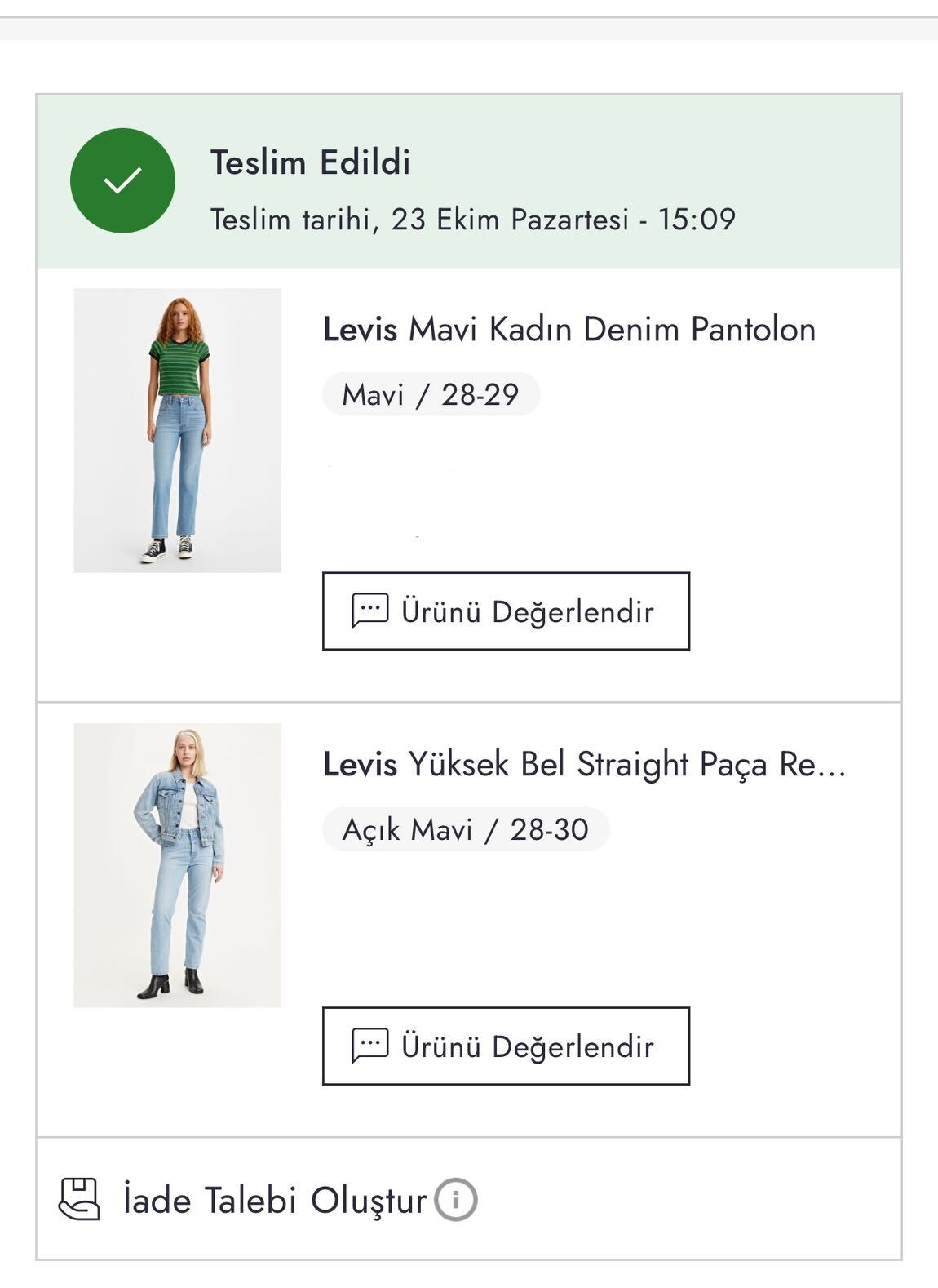 Levi’s 501 — görsel 7/7