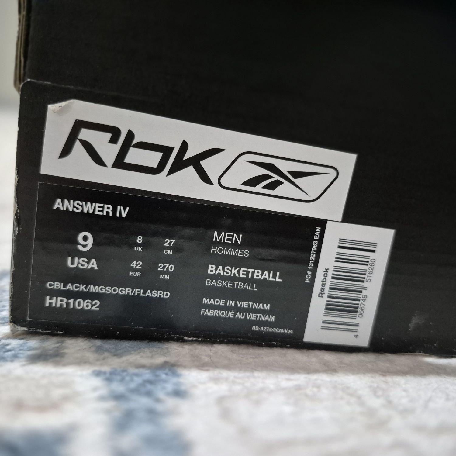 Reebok Answer 4 Iverson Ayakkabı — görsel 4/8