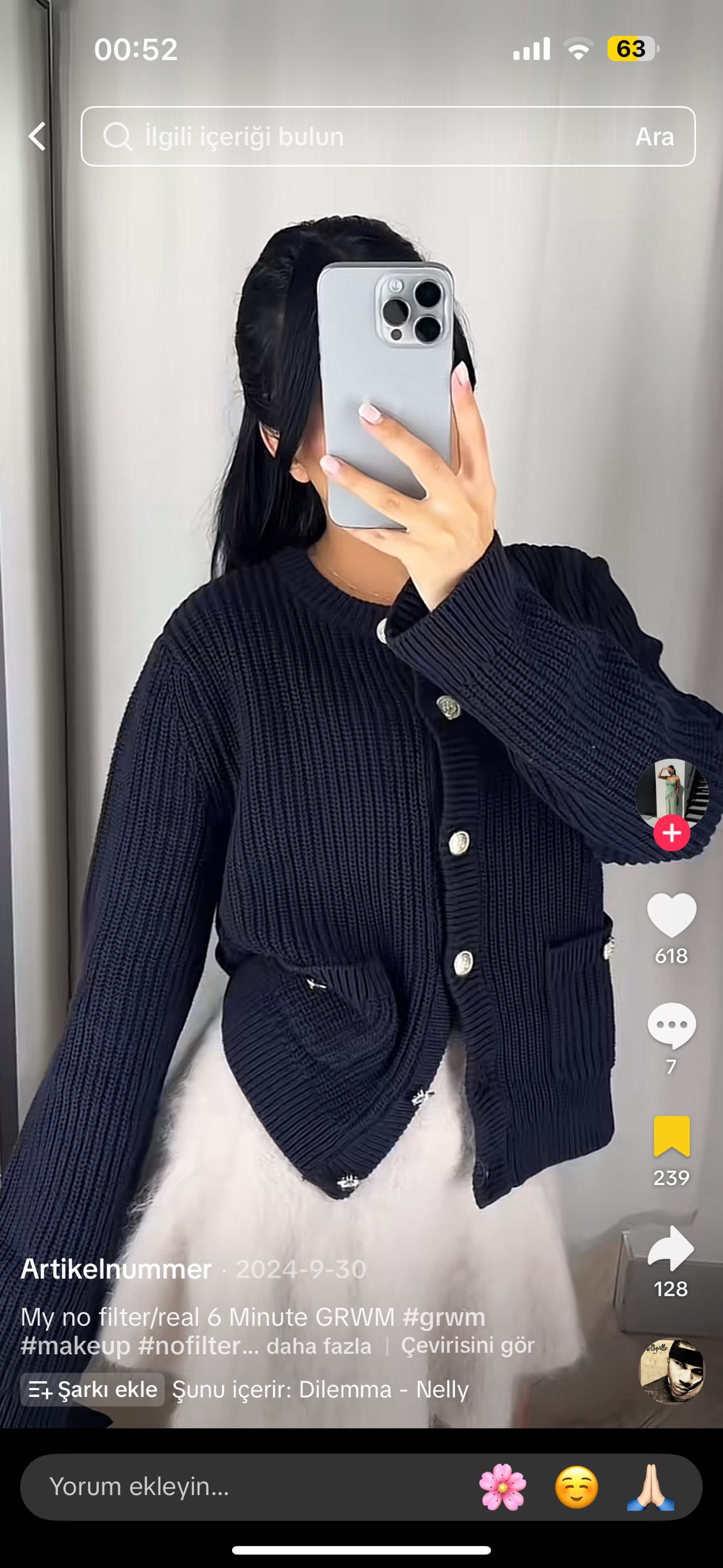 H&m hırka — görsel 3/7