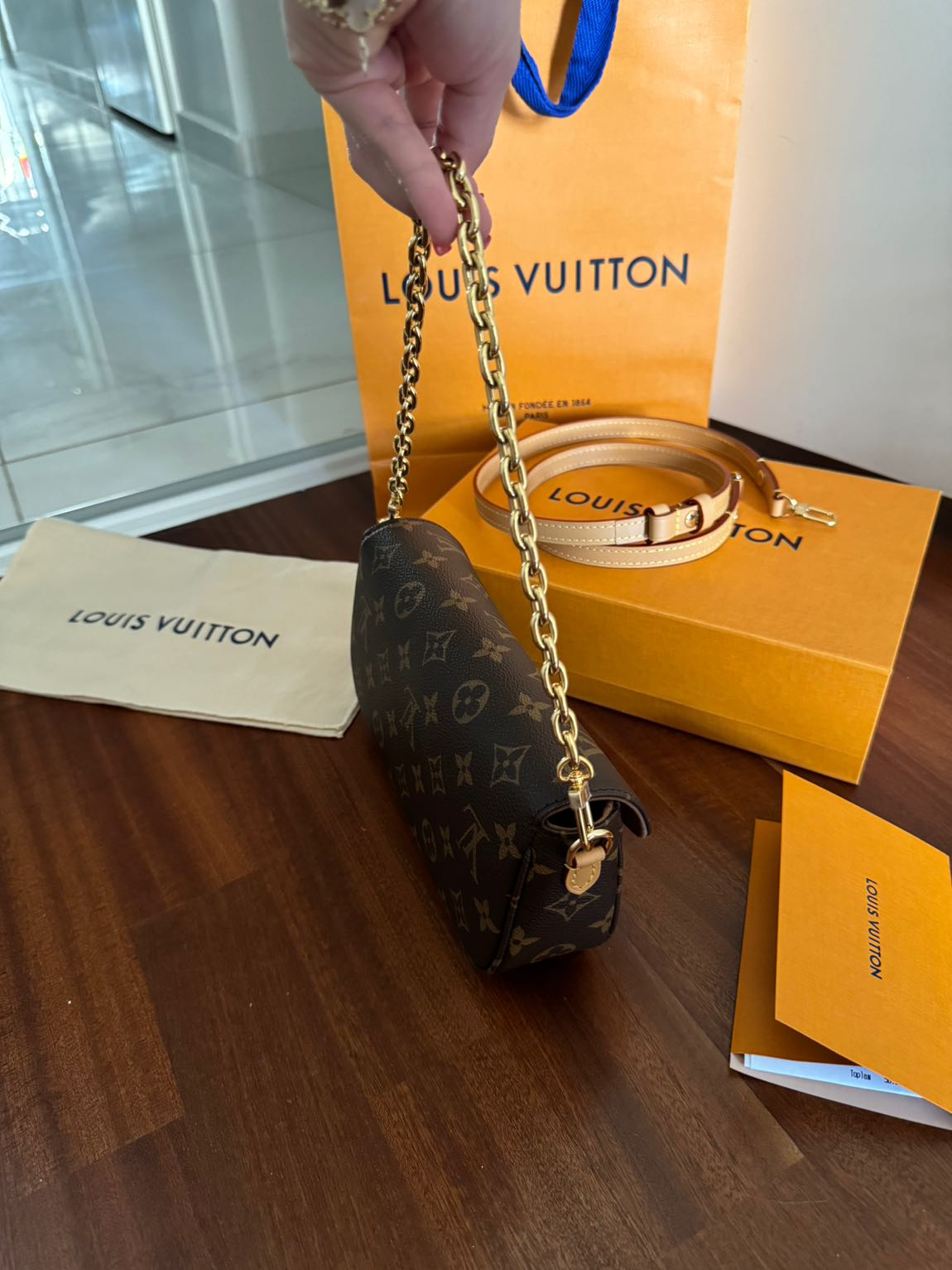 Louis vuitton Wallet on Chain Ivy — görsel 5/7