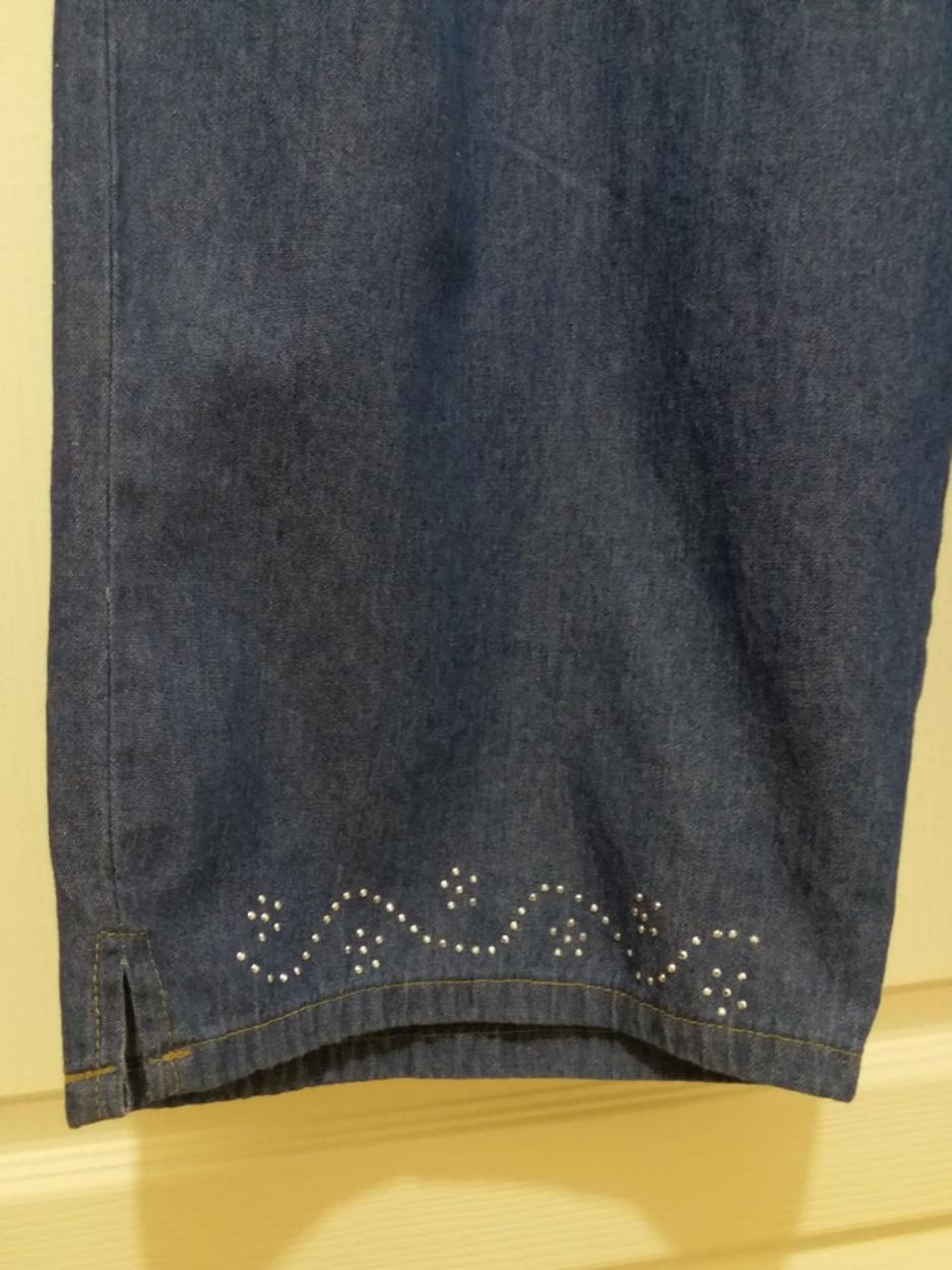Büyük Beden Bol Paça Jean Pantolon — görsel 3/5