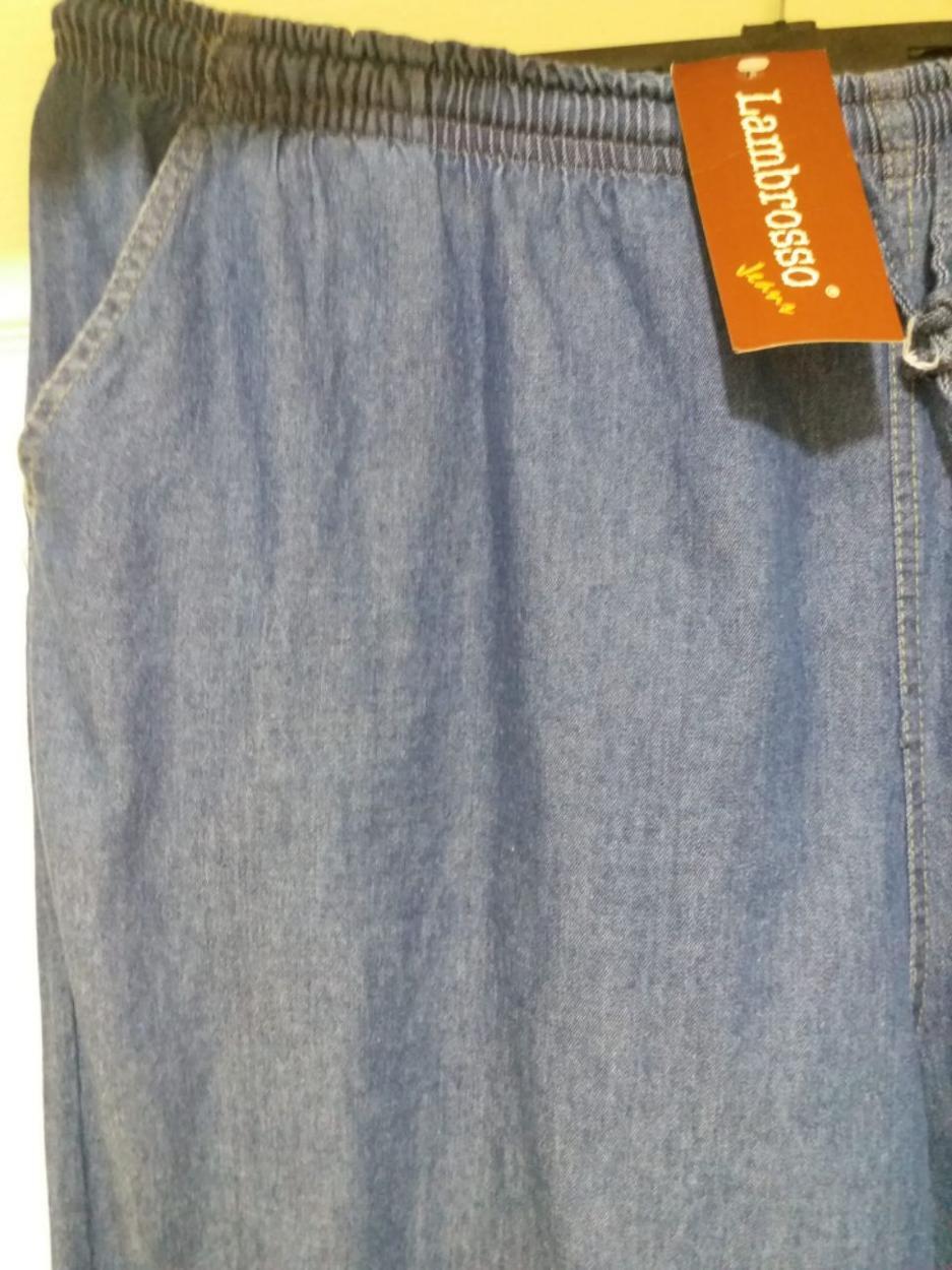Büyük Beden Bol Paça Jean Pantolon — görsel 4/5
