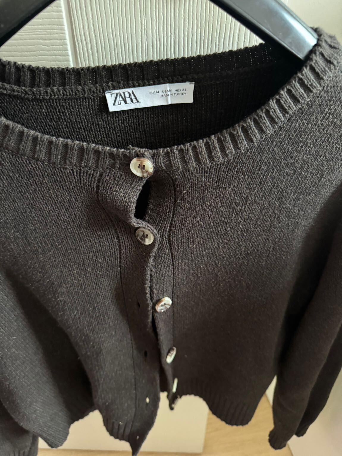 Zara düğmeli hırka — görsel 6/8