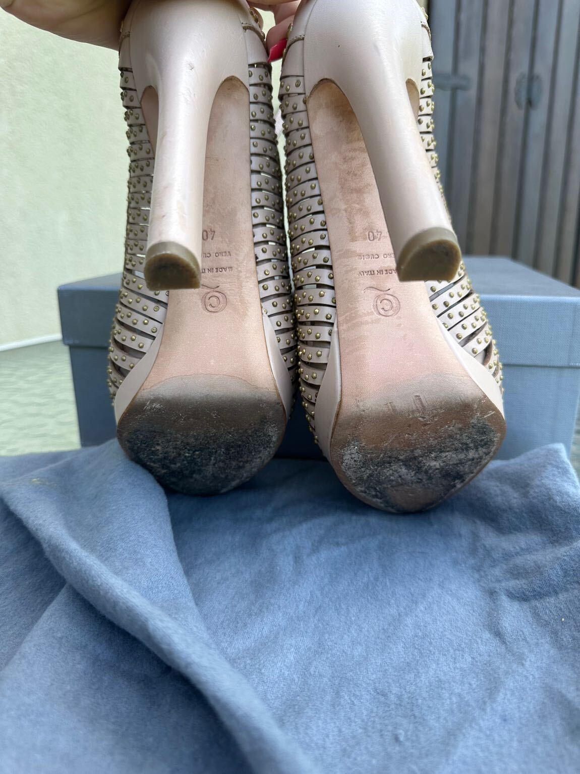 Alexander Mcqueen platform topuk — görsel 7/8