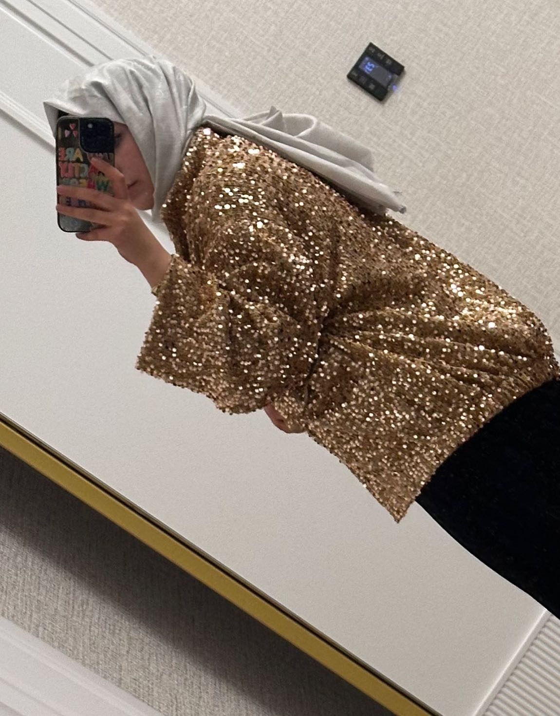 Zara Model Payetli Ceket — görsel 4/4