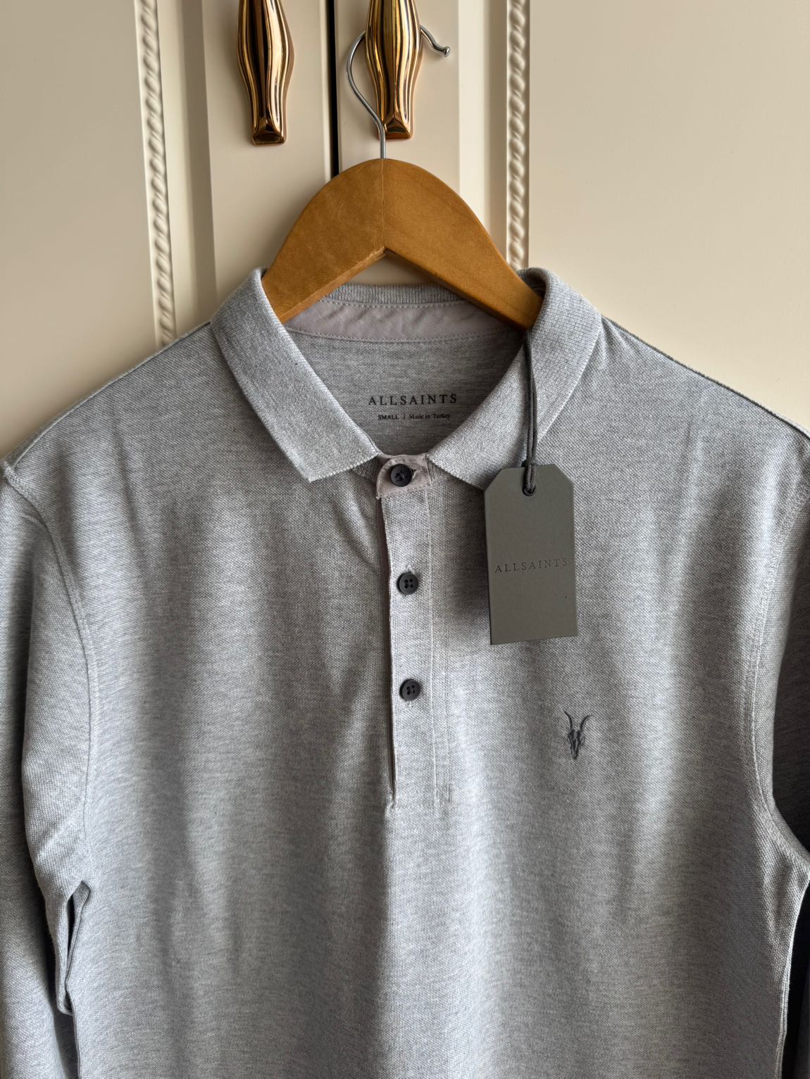 All Saints Polo Yaka Tişört — görsel 2/3