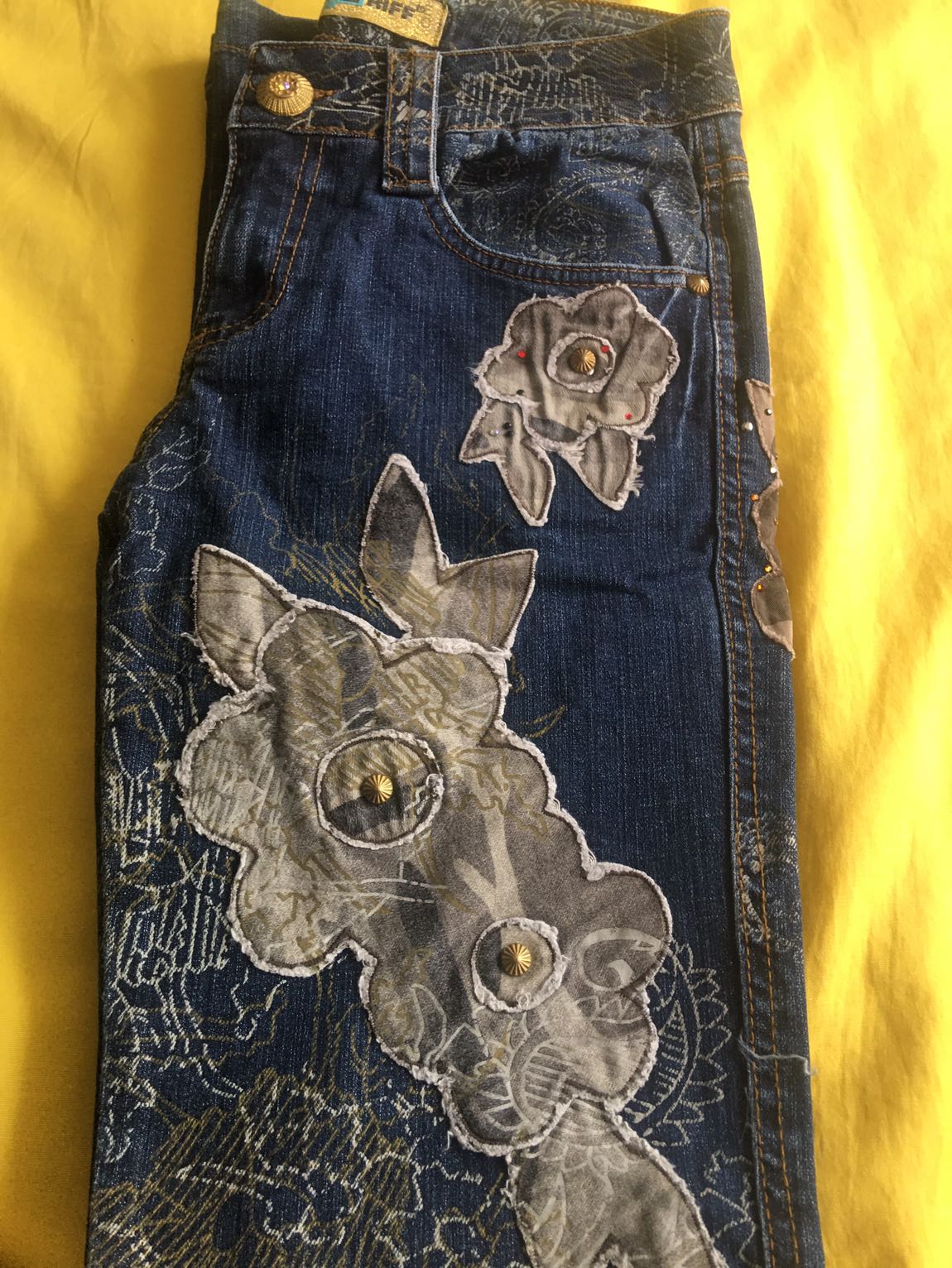 Y2K Gothic Killstar Vintage Lolita Jean — görsel 8/8