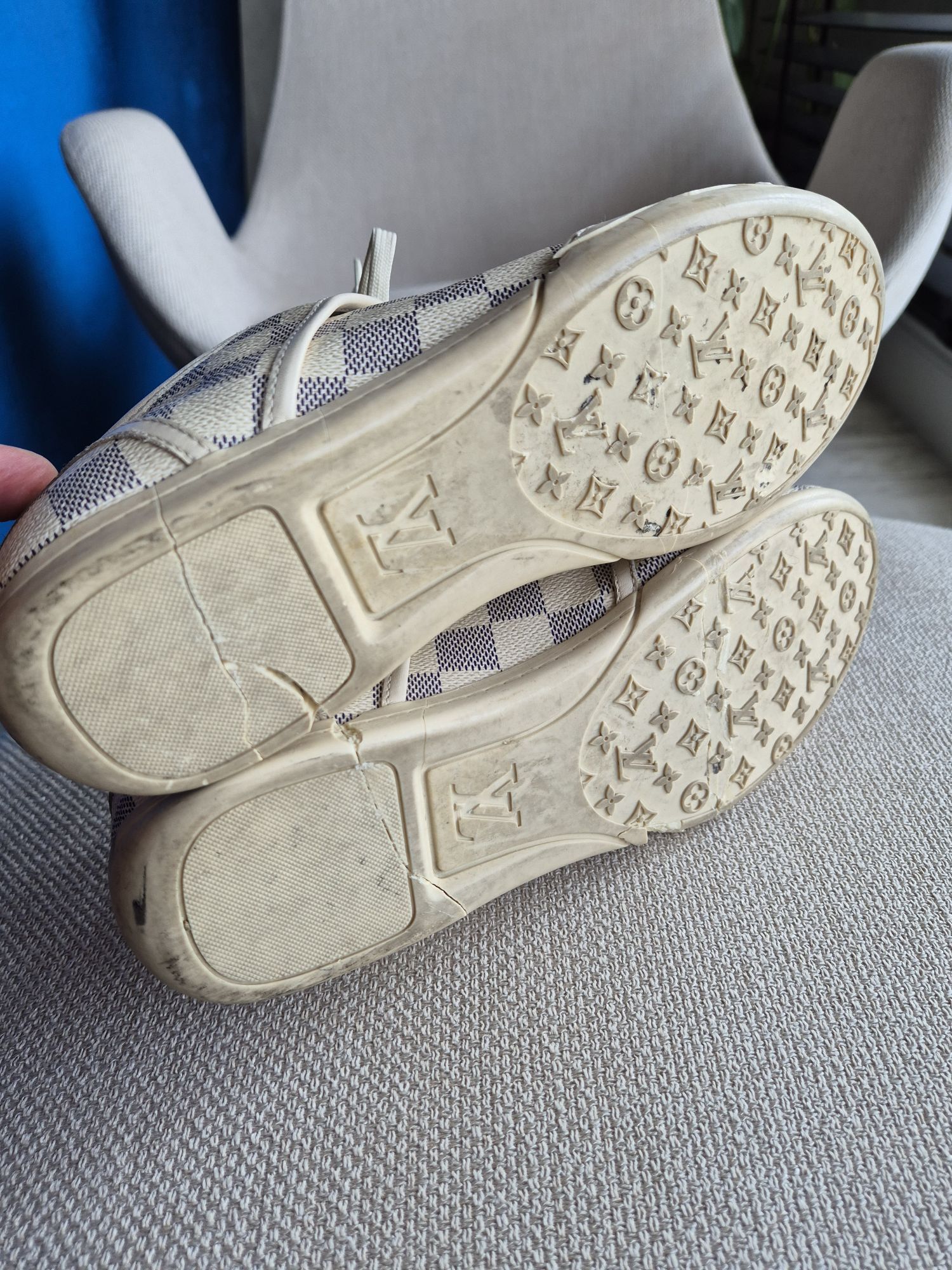 LV damier sneakers — görsel 8/8