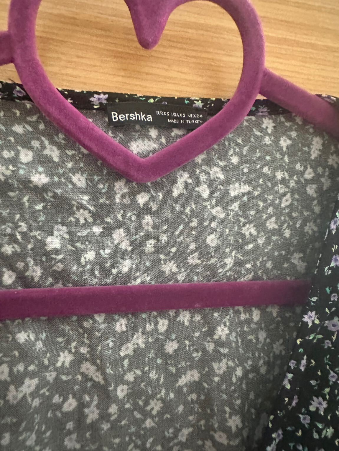 Bershka mini kruvaze elbise — görsel 3/6