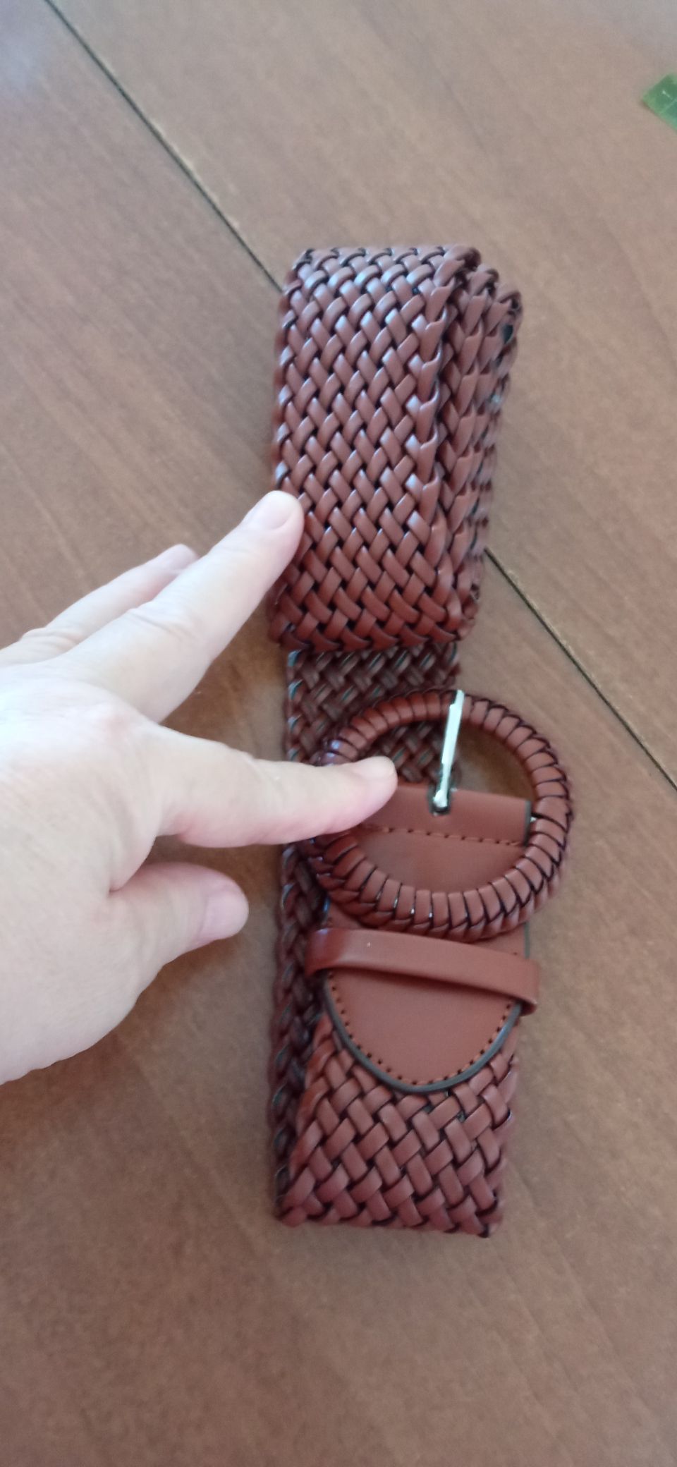 örgü kadın kemer 110 cm — görsel 3/5