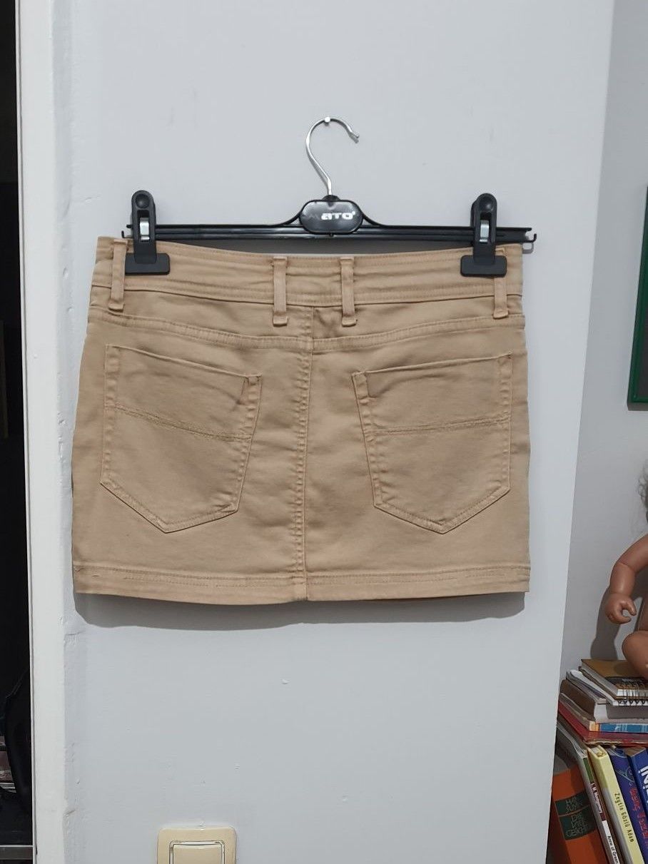 Nisan Jeans Likralı Etek — görsel 3/5