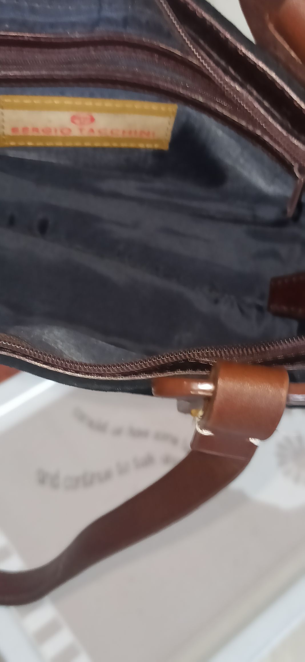 Sergio Tacchini Vintage Çanta — görsel 8/8