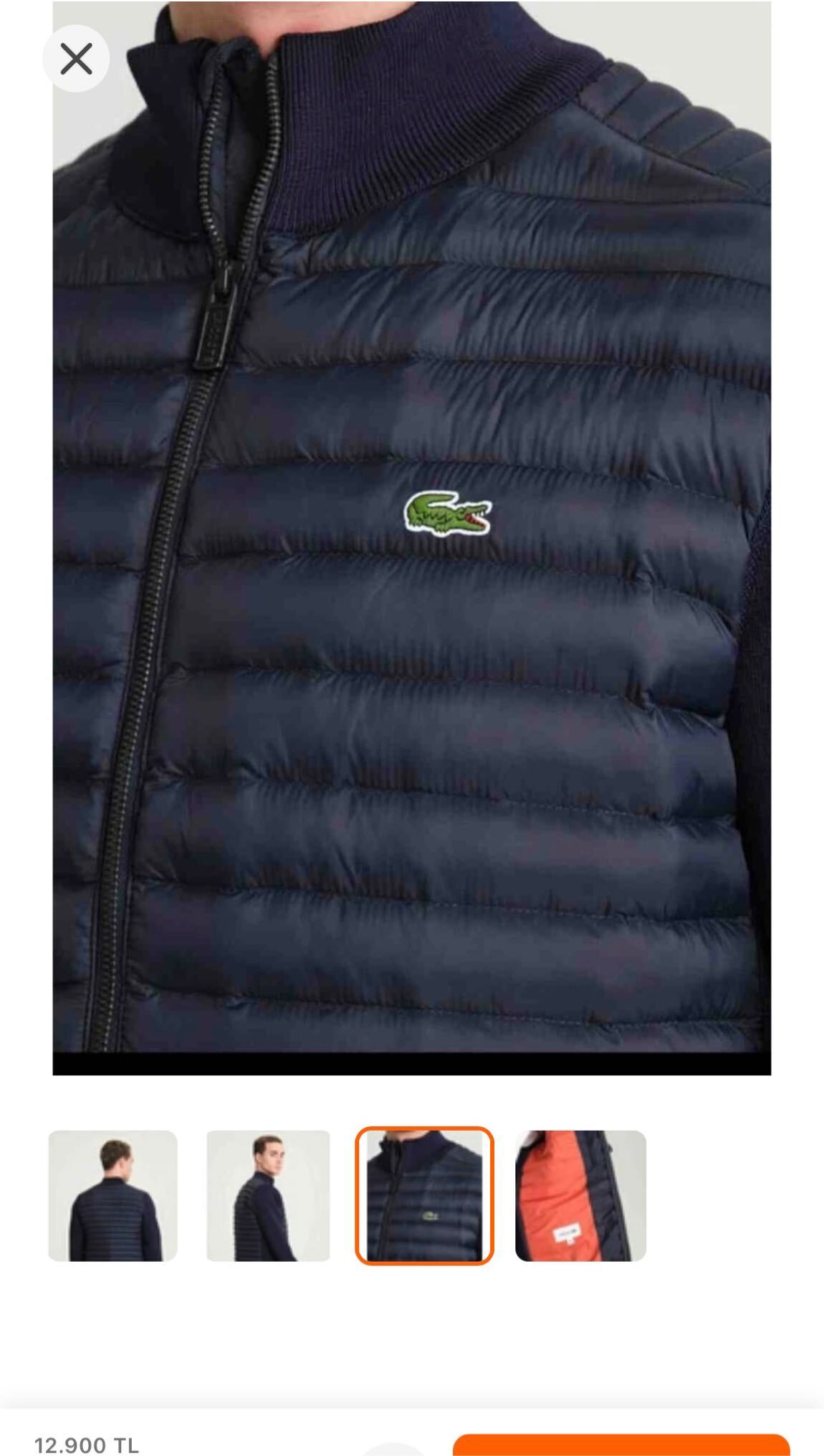Lacoste Orjinal Ceket — görsel 3/3