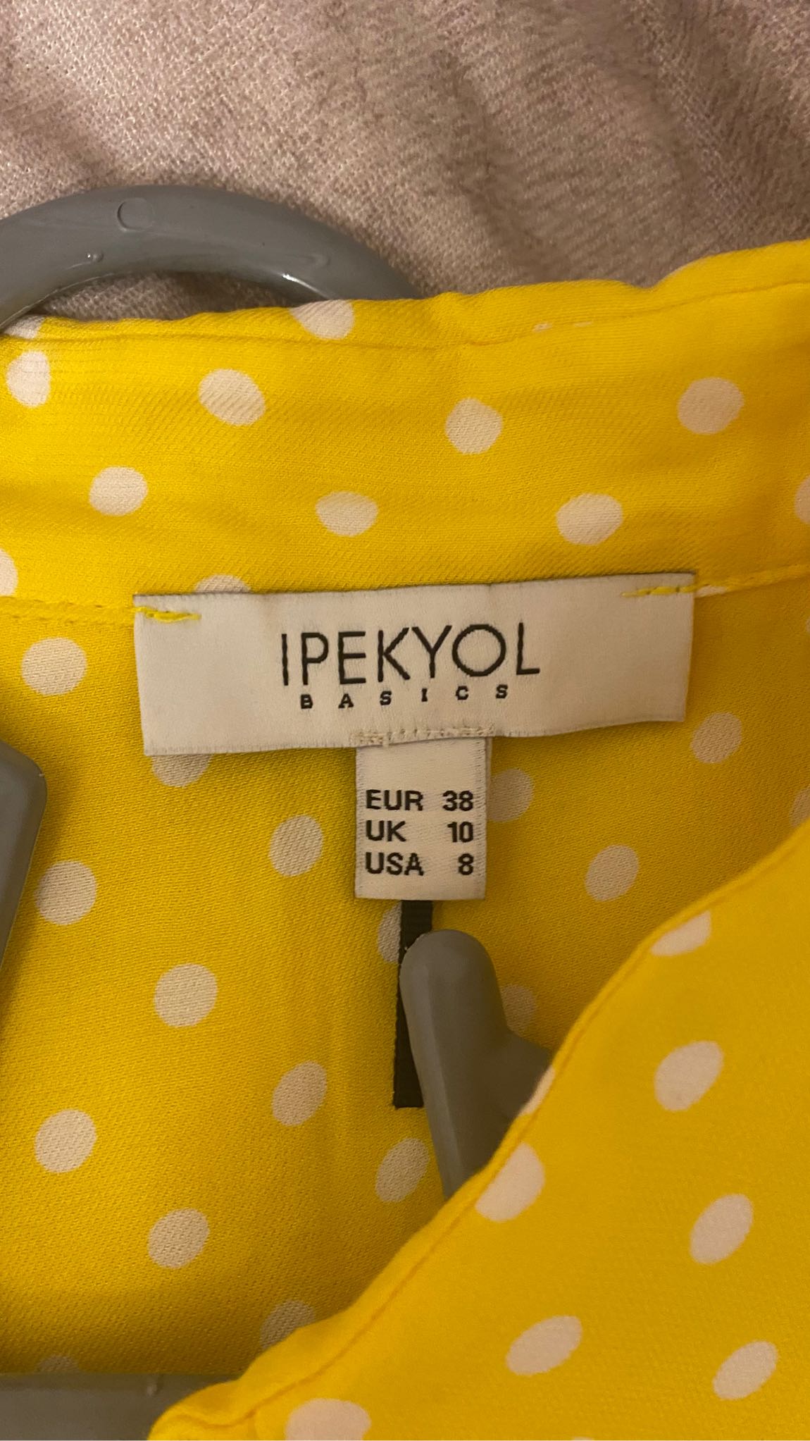 İpekyol sarı ipek gömlek — görsel 3/5