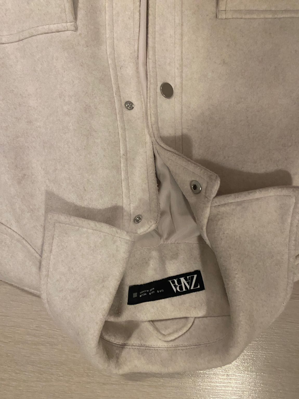 Zara Krem Ceket — görsel 3/6