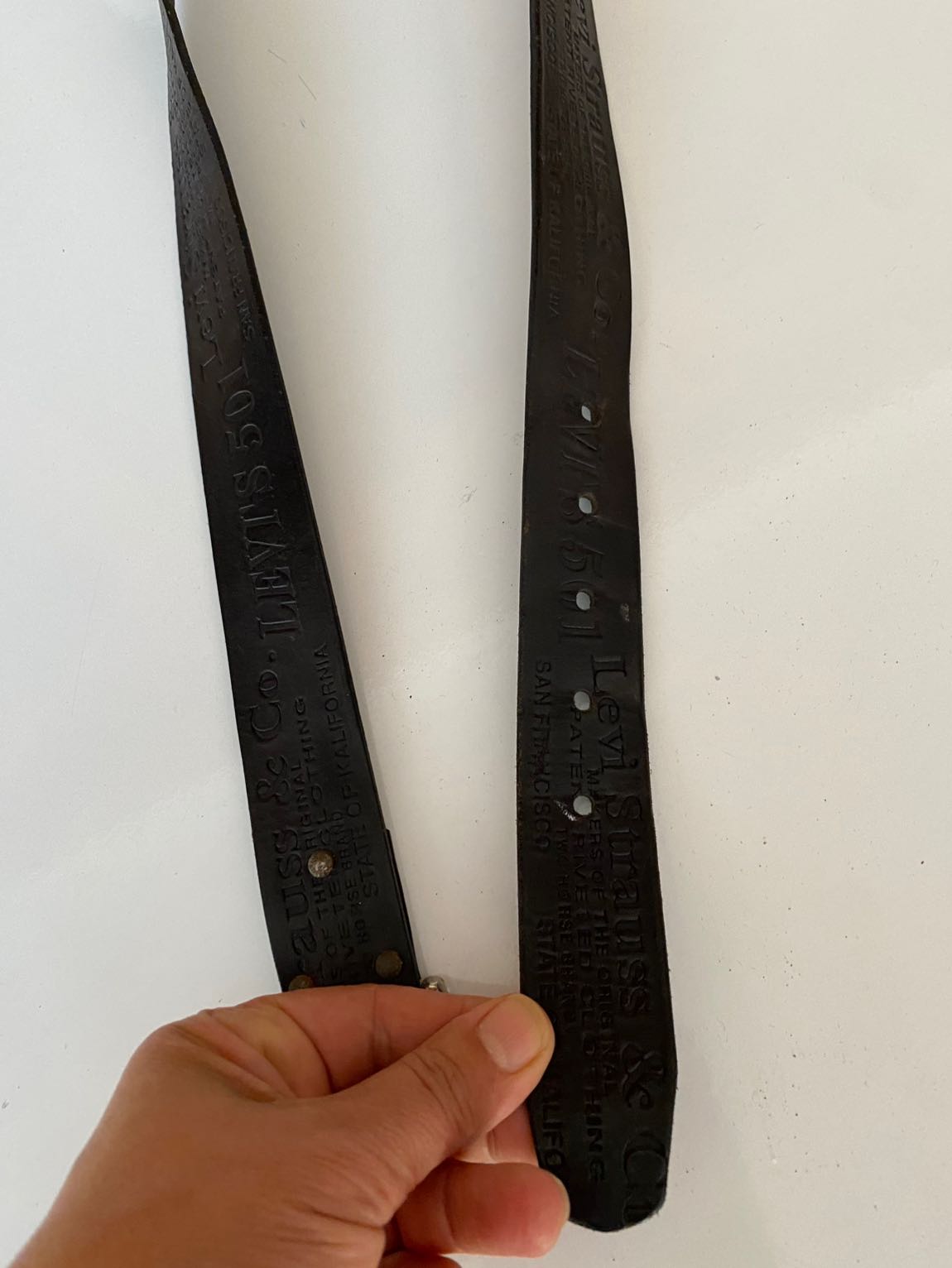 Levis 501 deri erkek kemer — görsel 2/7