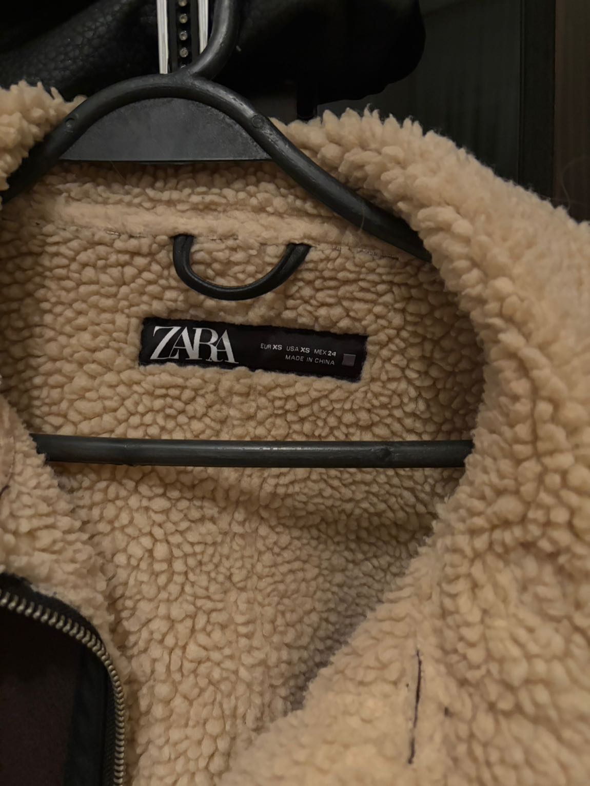 Zara biker ceket — görsel 3/7