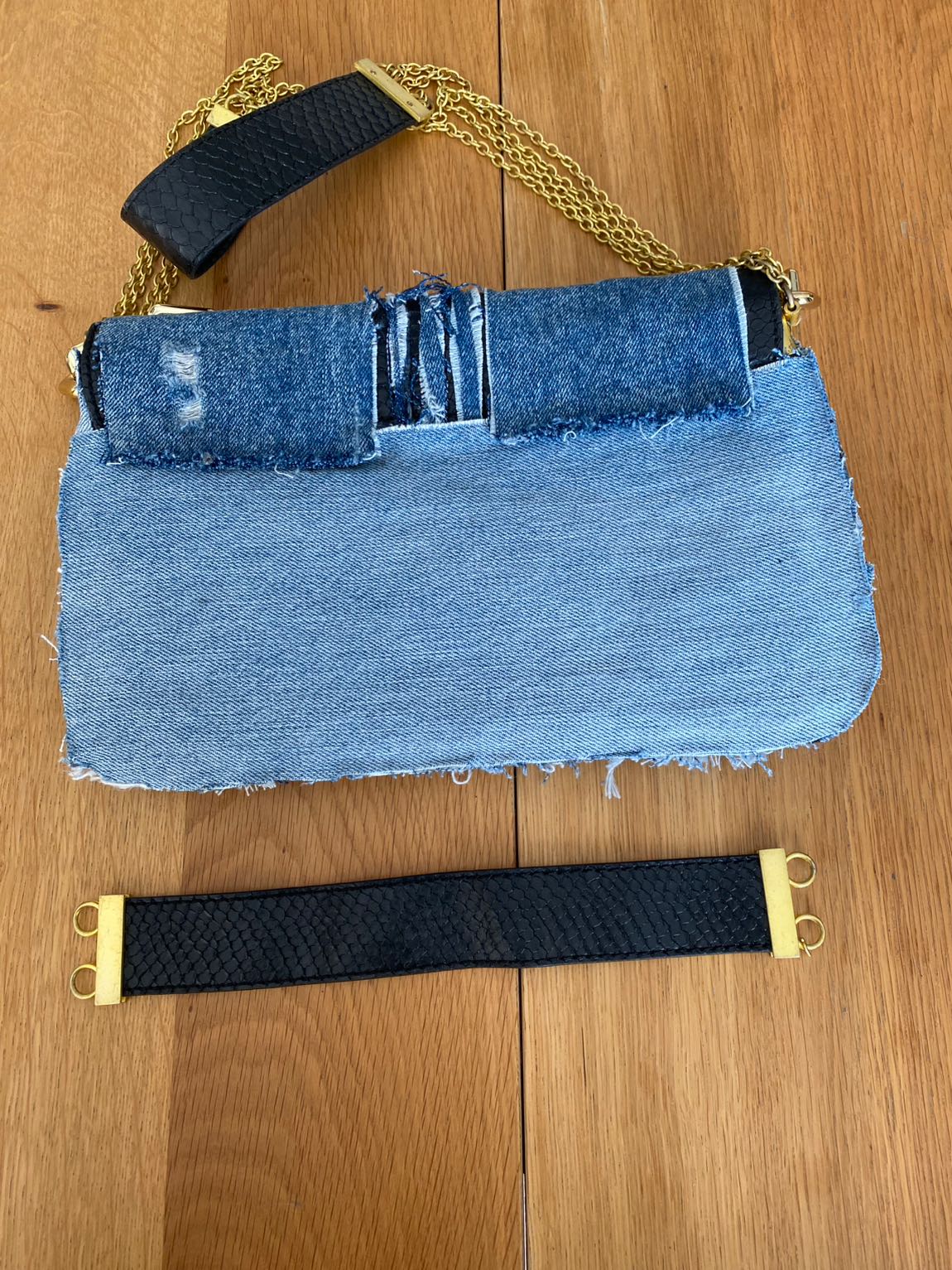 Denim çanta — görsel 6/8