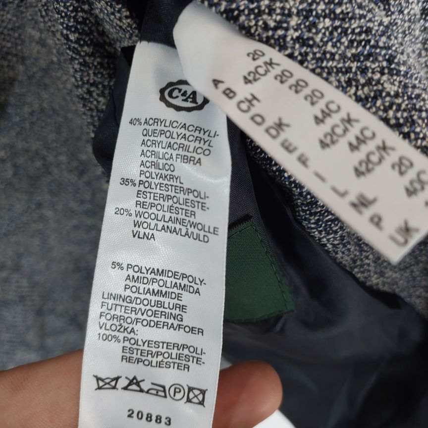 Alman C&A Canda Marka Şık Ceket A236 — görsel 5/5