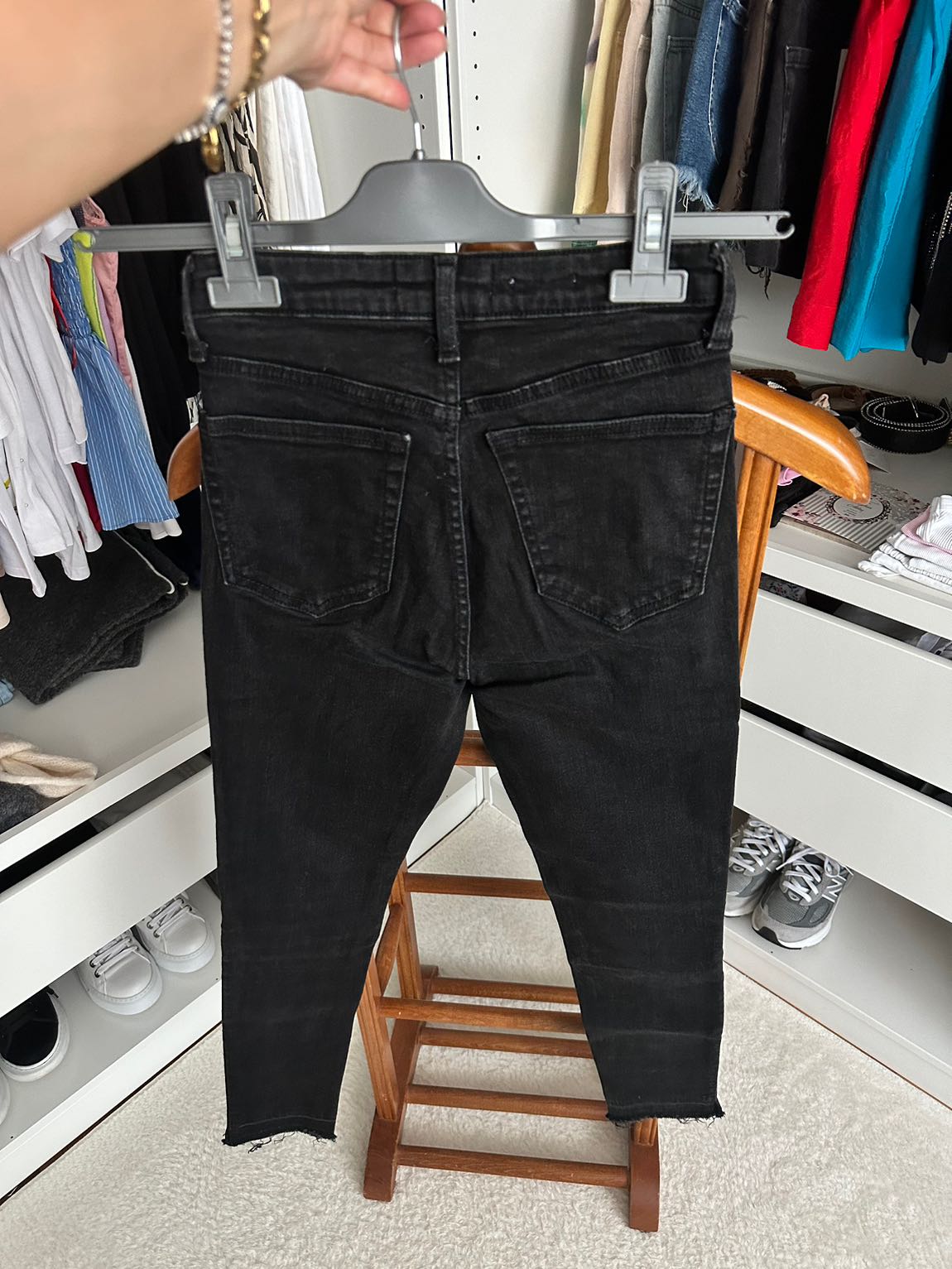 Mango siyah jean pantolon — görsel 3/3