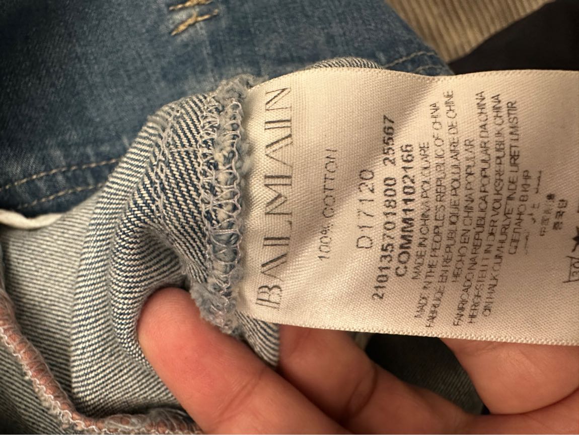 Balmain kot ceket — görsel 5/5