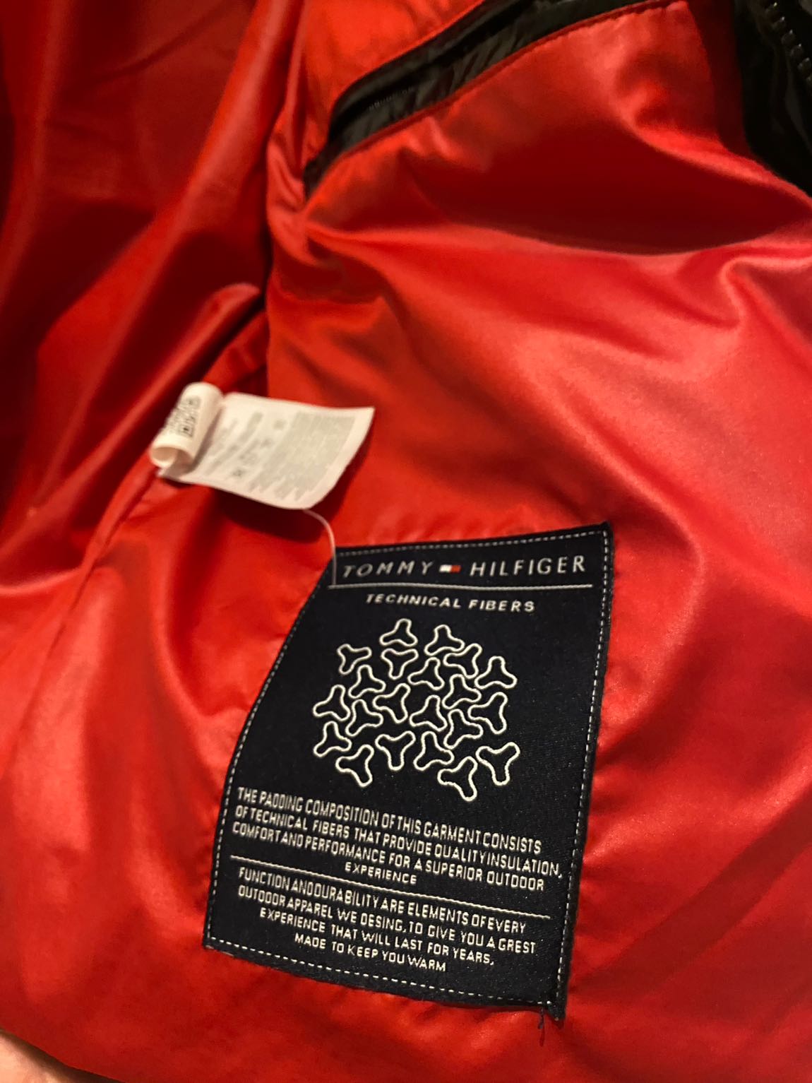 tommy hilfiger parlak şişme yelek — görsel 4/8