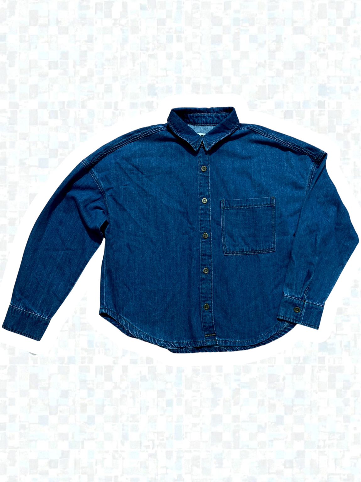 Cup of Joe Denim Oversize Gömlek — görsel 3/6