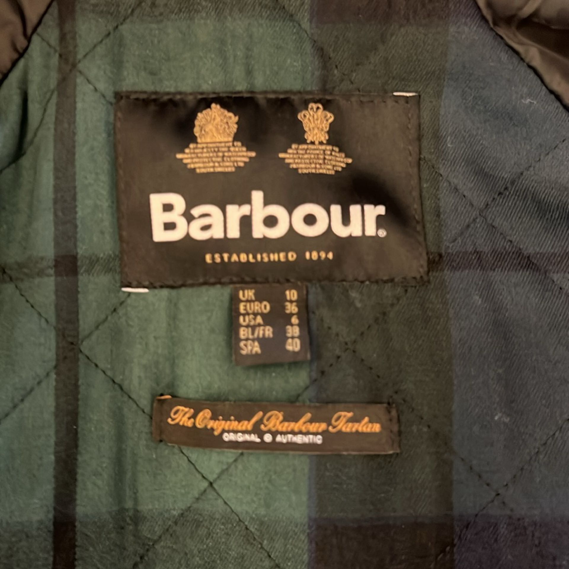 Orijinal etiketli yeni model Barbour — görsel 6/8