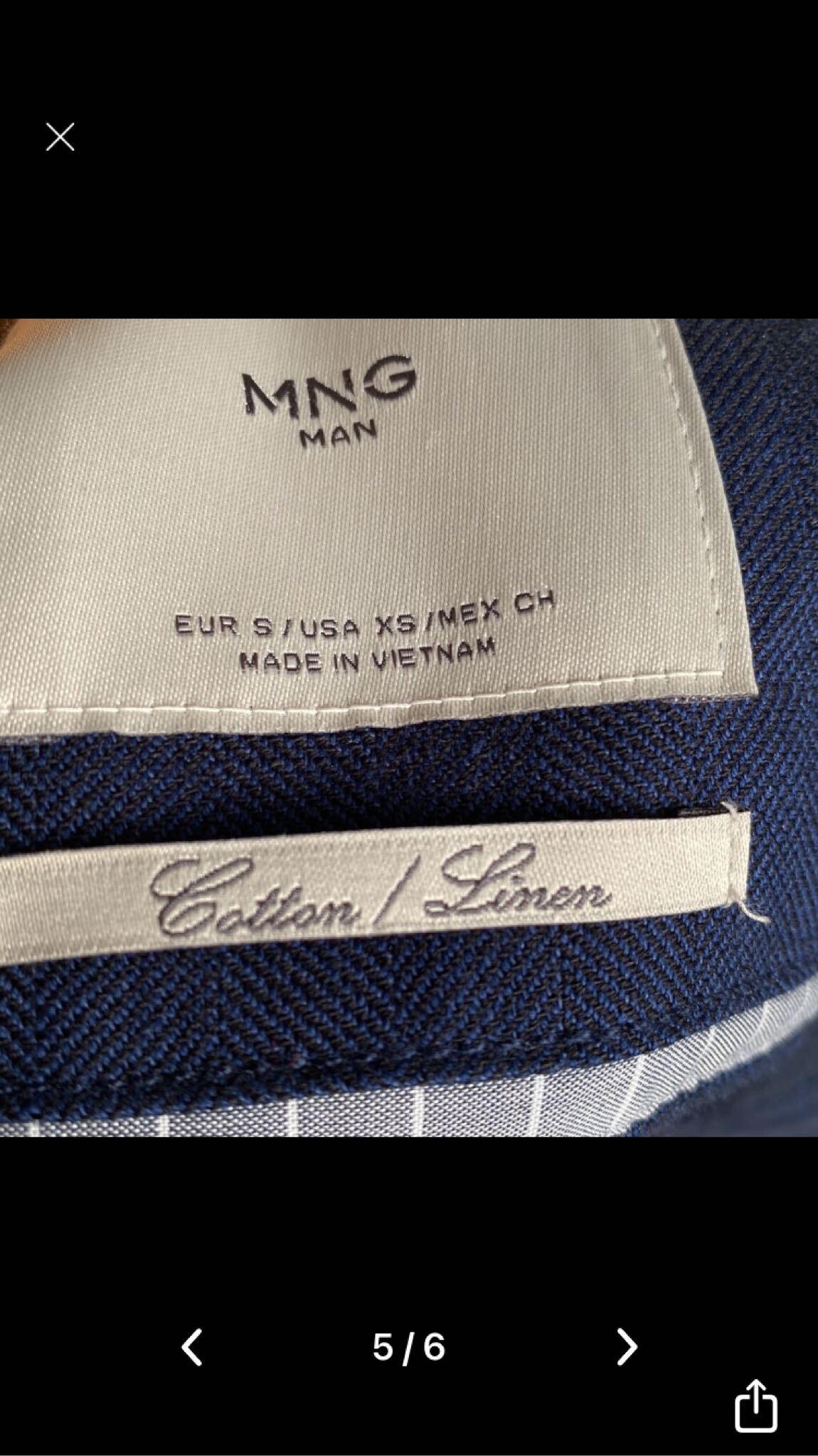 Mango man erkek ceket — görsel 5/5