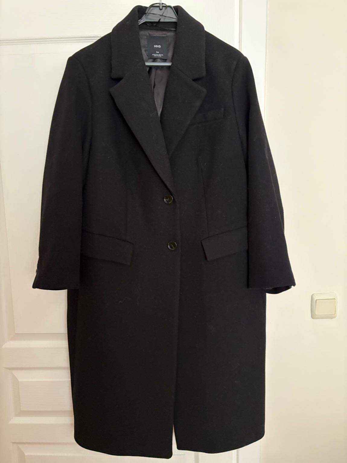 MANGO 2xl yün astarlı palto — görsel 3/8