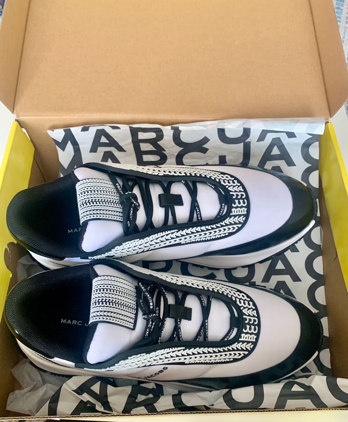 Marc Jacobs Siyah Beyaz Sneaker — görsel 8/8
