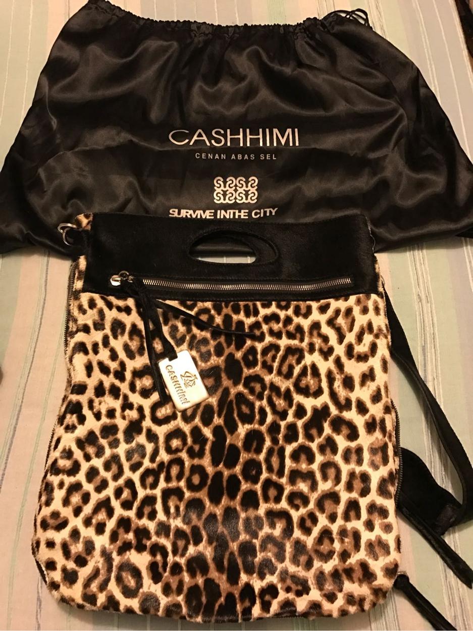 Leopar Cashhimi Kol Çantası — görsel 2/5