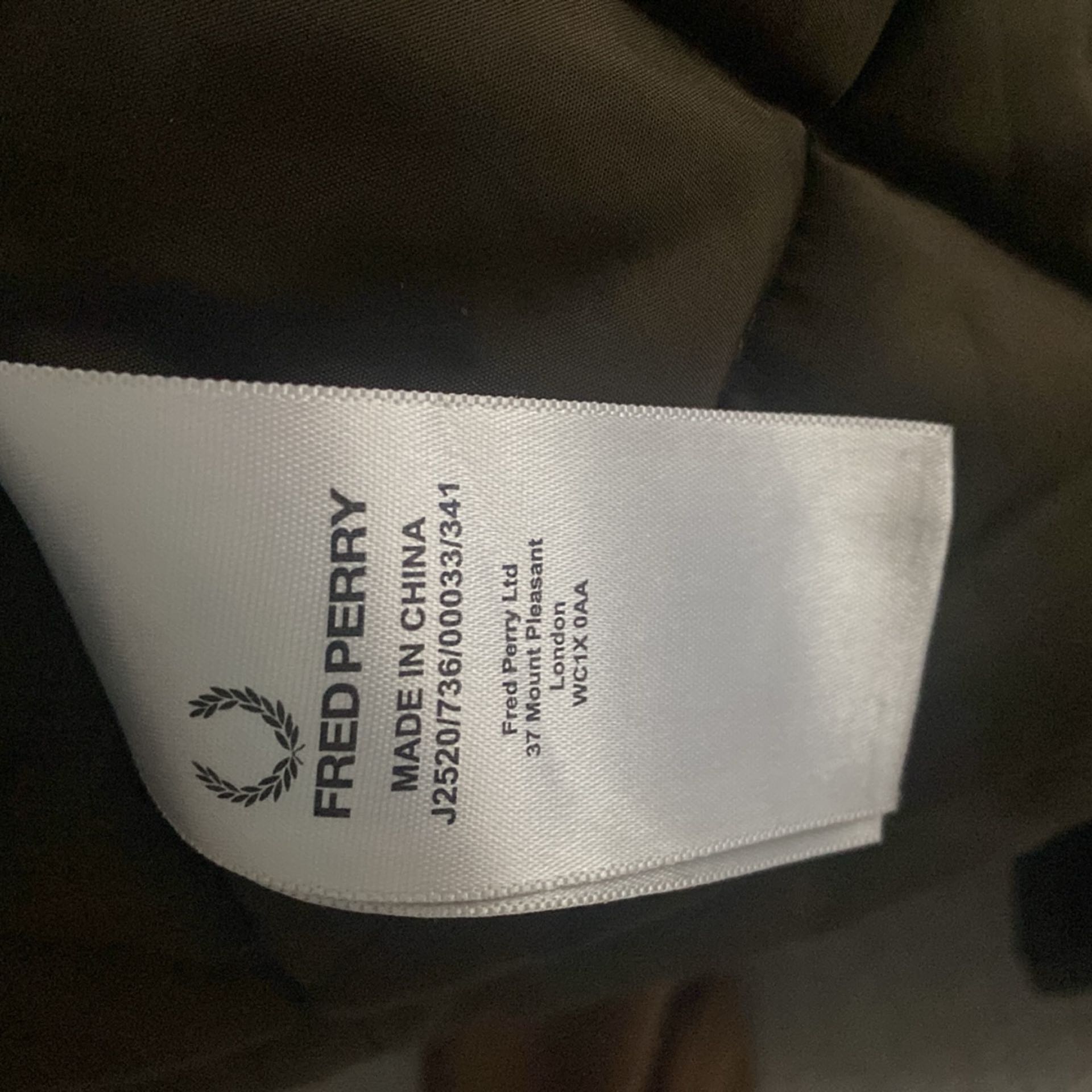 Orginal Fred Perry Mont — görsel 6/7