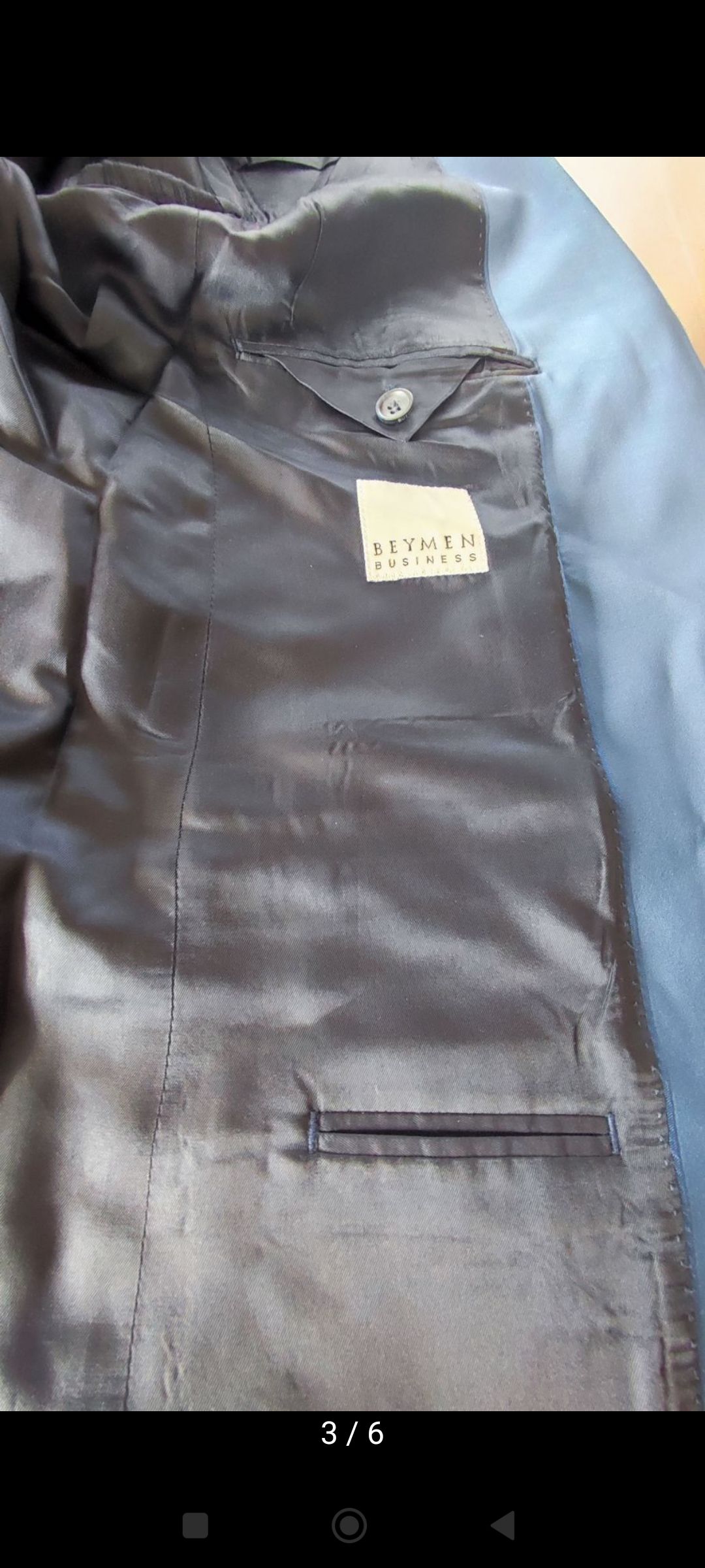 Mavi Blazer Ceket — görsel 4/4