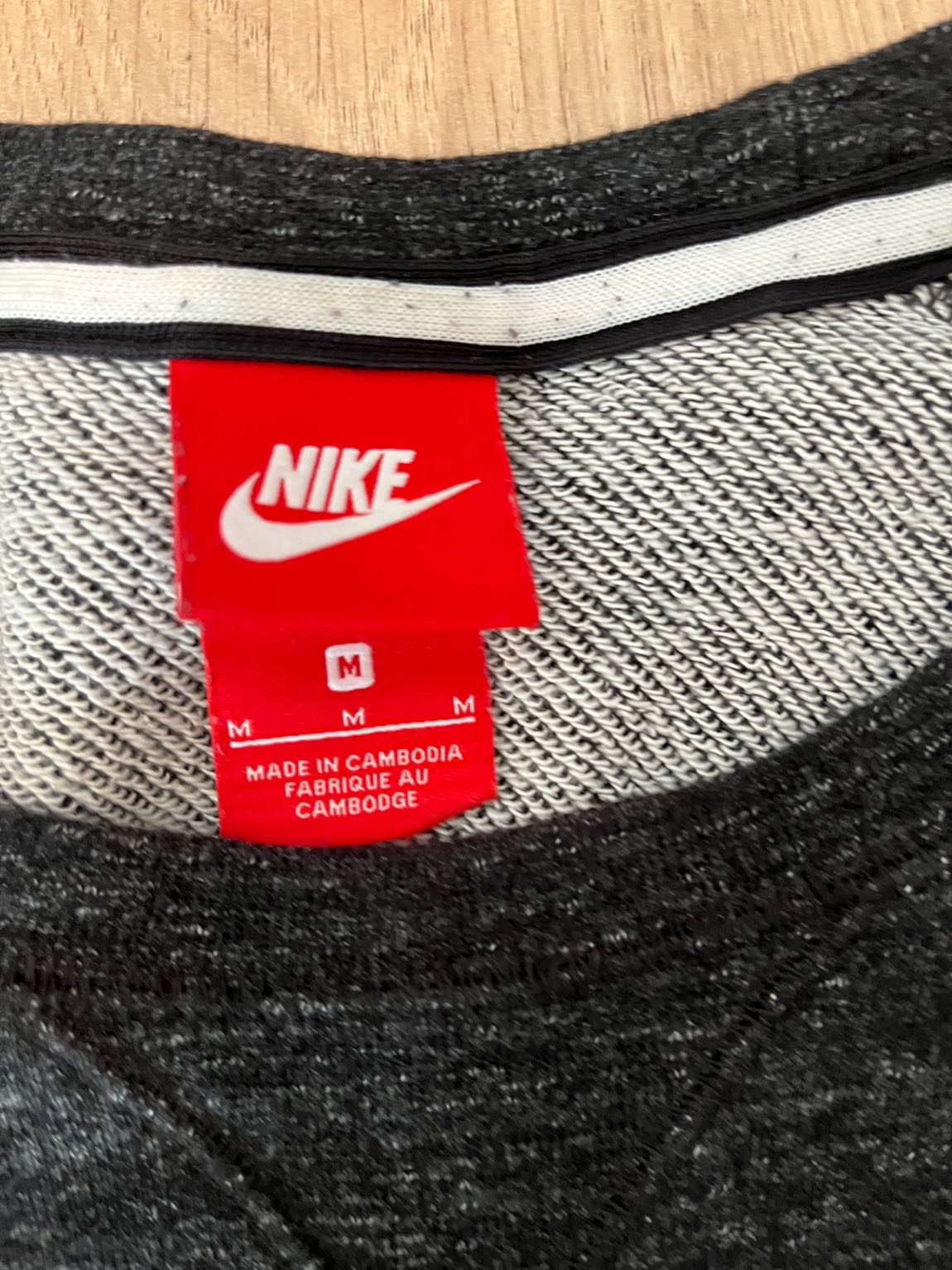 Nike Orijinal Fermuar Detaylı Antrasit — görsel 3/7