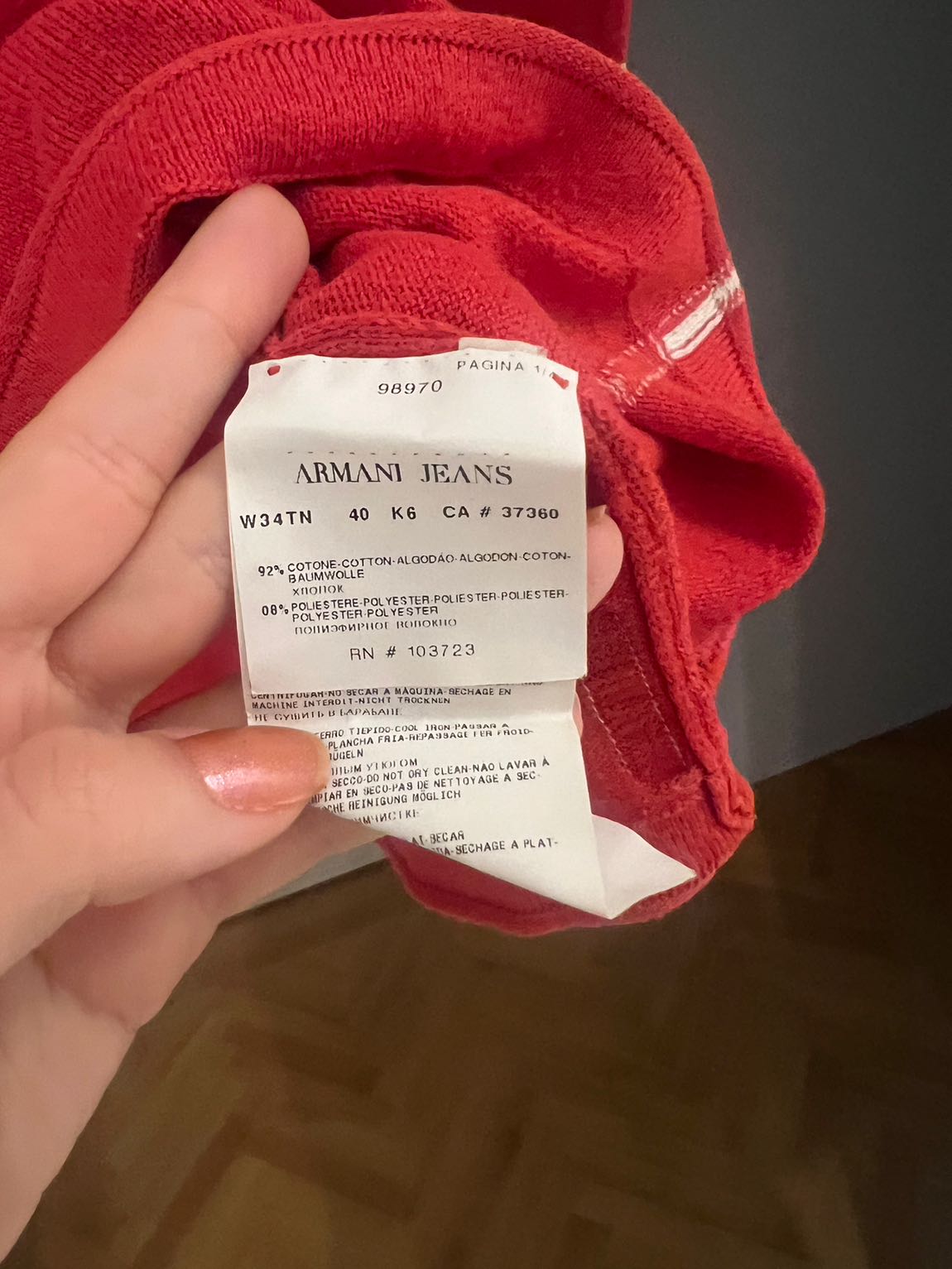Armani kazak — görsel 3/5