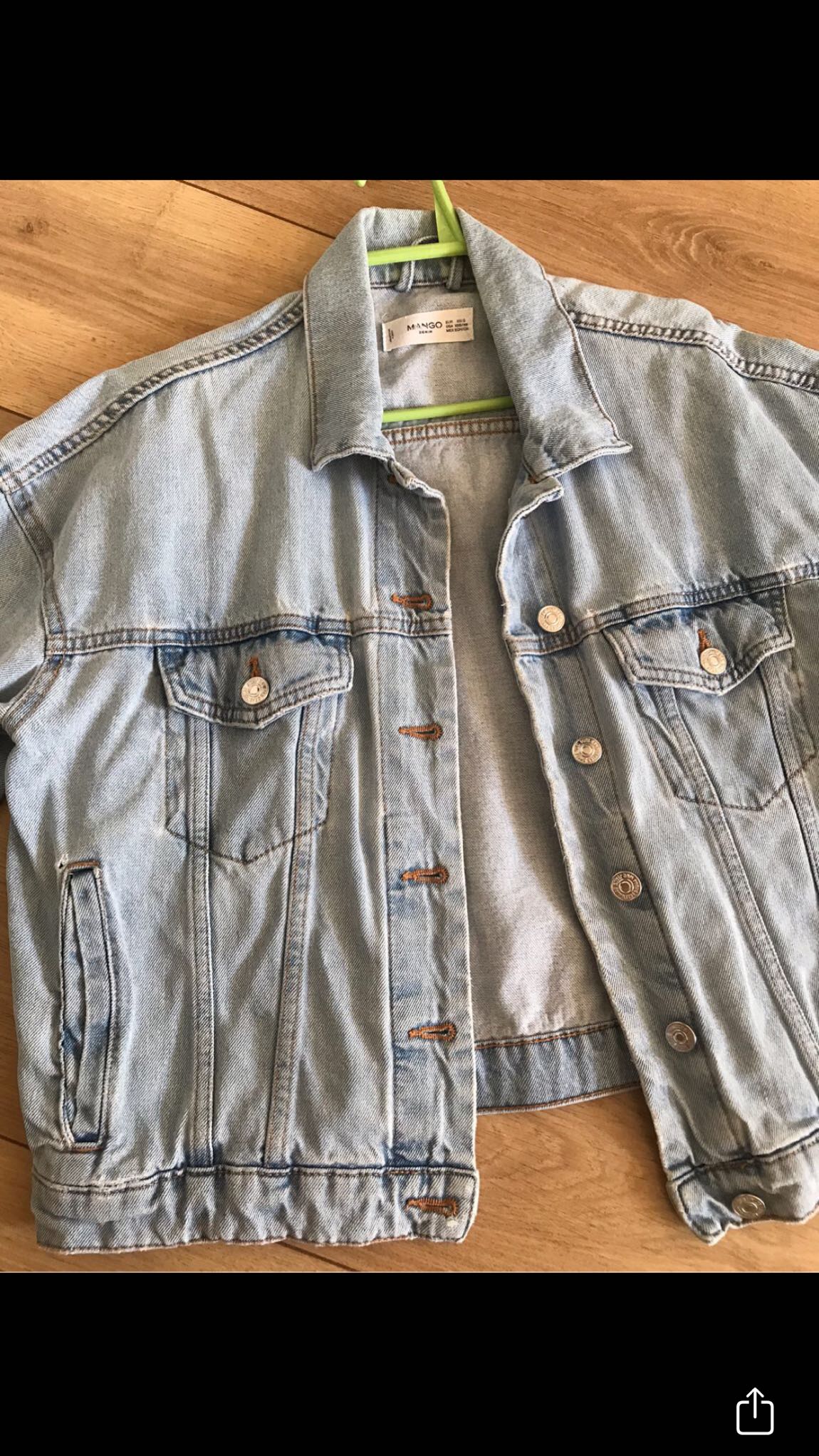 Mango denim ceket — görsel 3/6