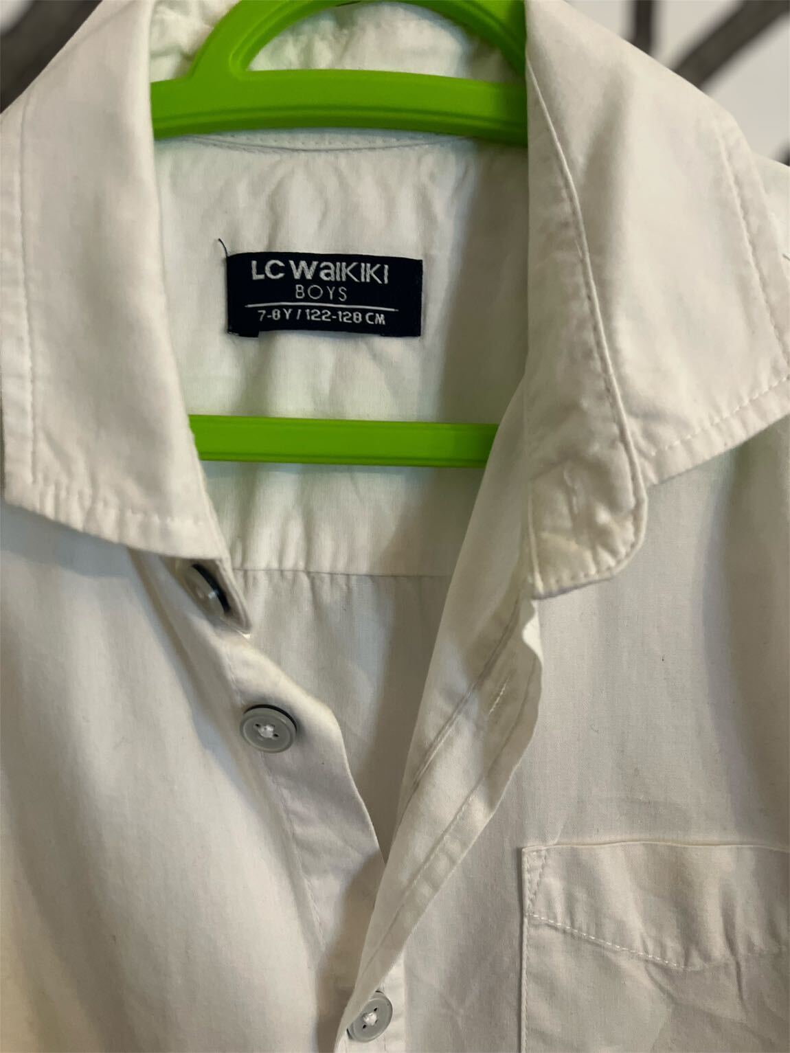LCW erkek çocuk uzun kol beyaz gömlek — görsel 3/4